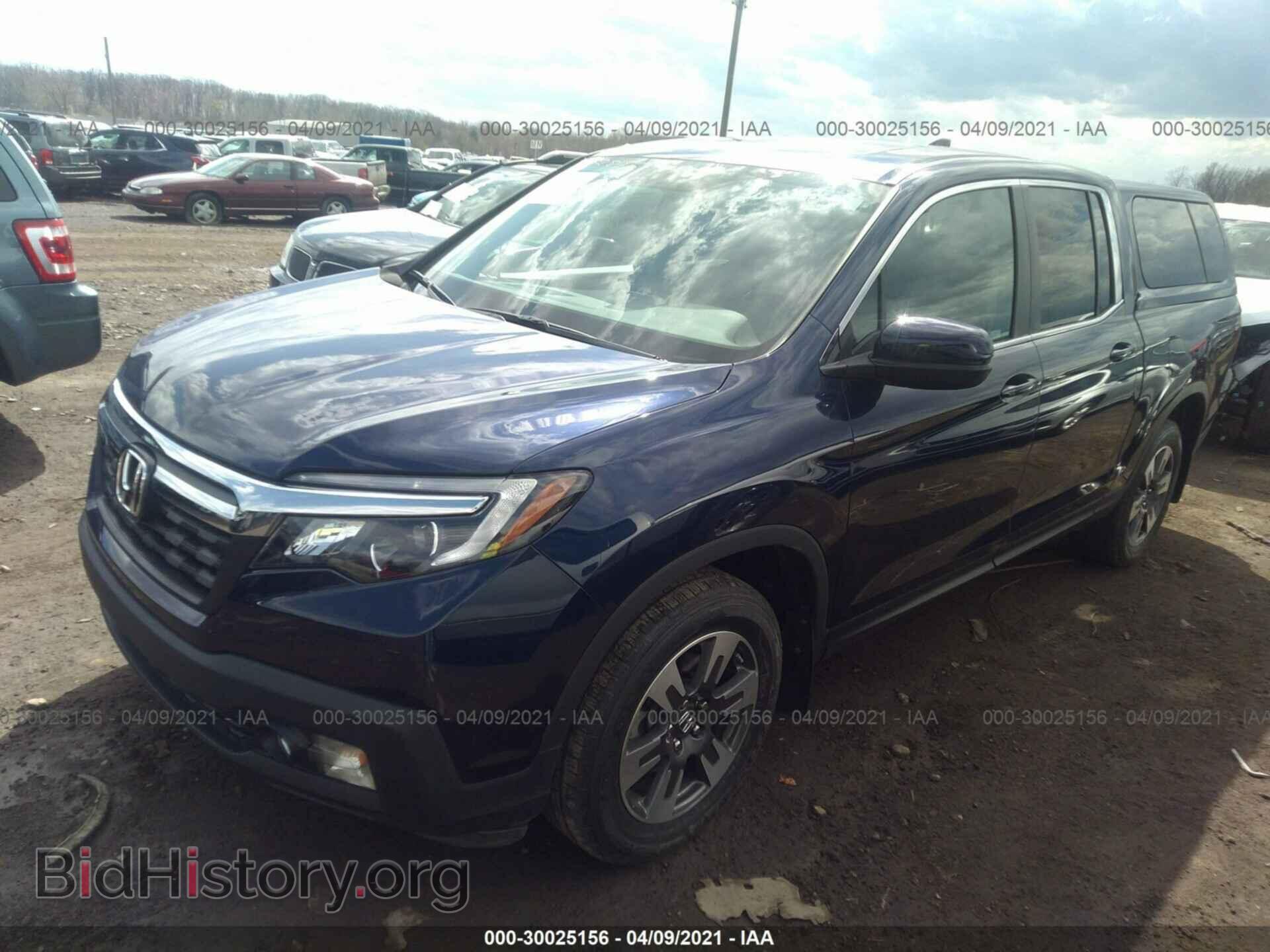 2019 HONDA RIDGELINE - VIN: 5FPYK3F60KB015619 - Фото 2