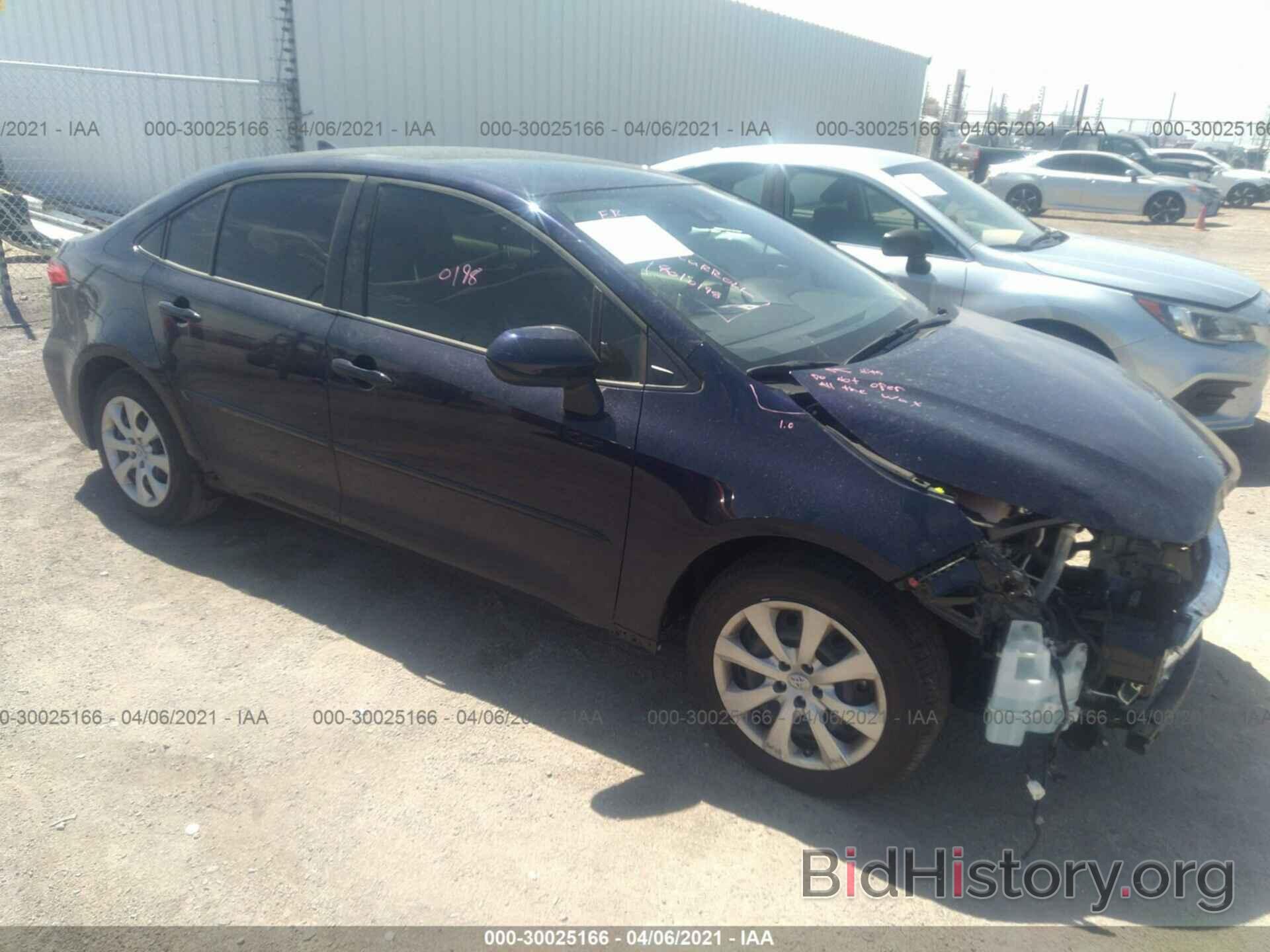 Photo JTDEPRAE7LJ104287 - TOYOTA COROLLA 2020