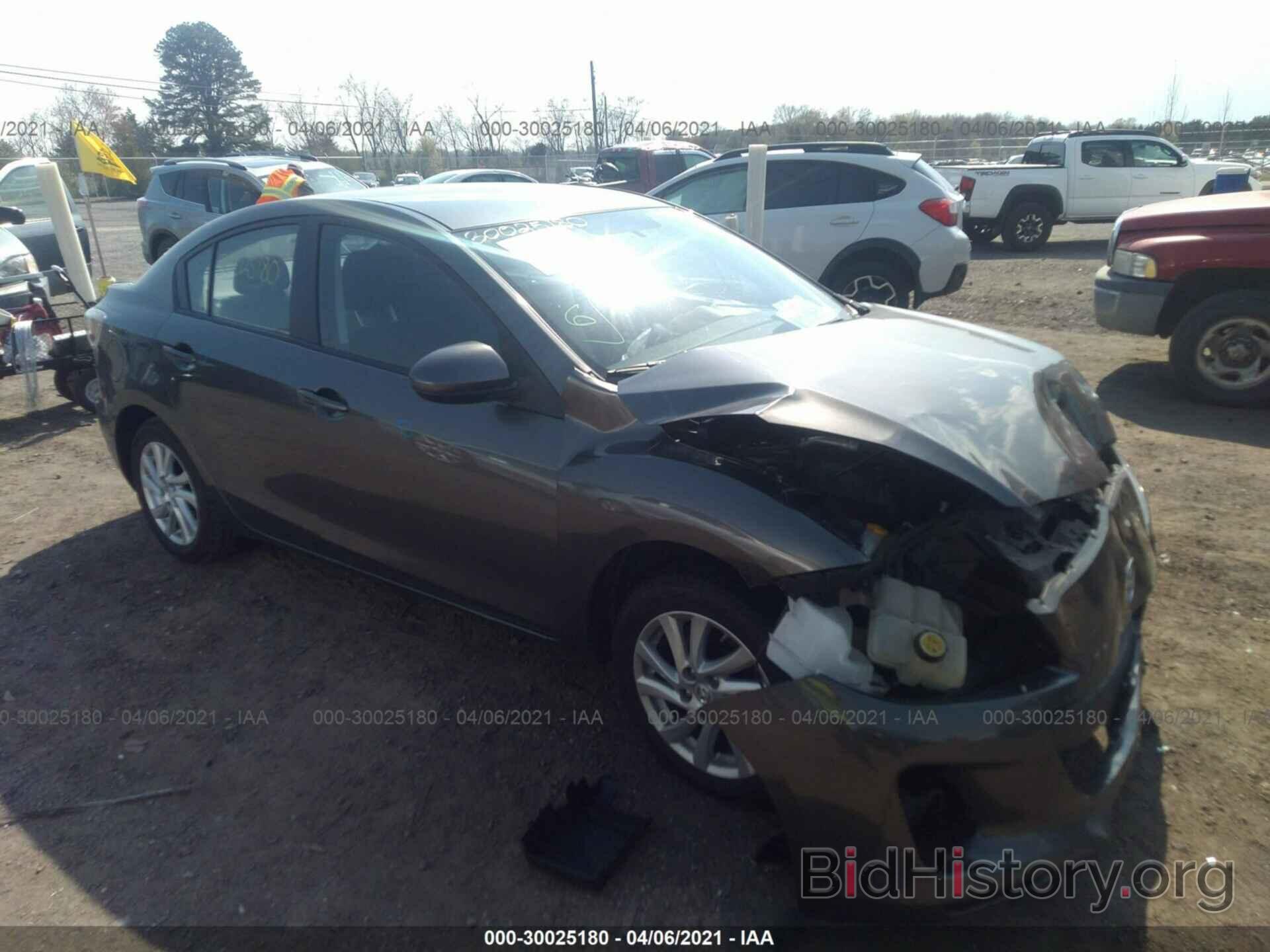 Photo JM1BL1V81C1650491 - MAZDA MAZDA3 2012