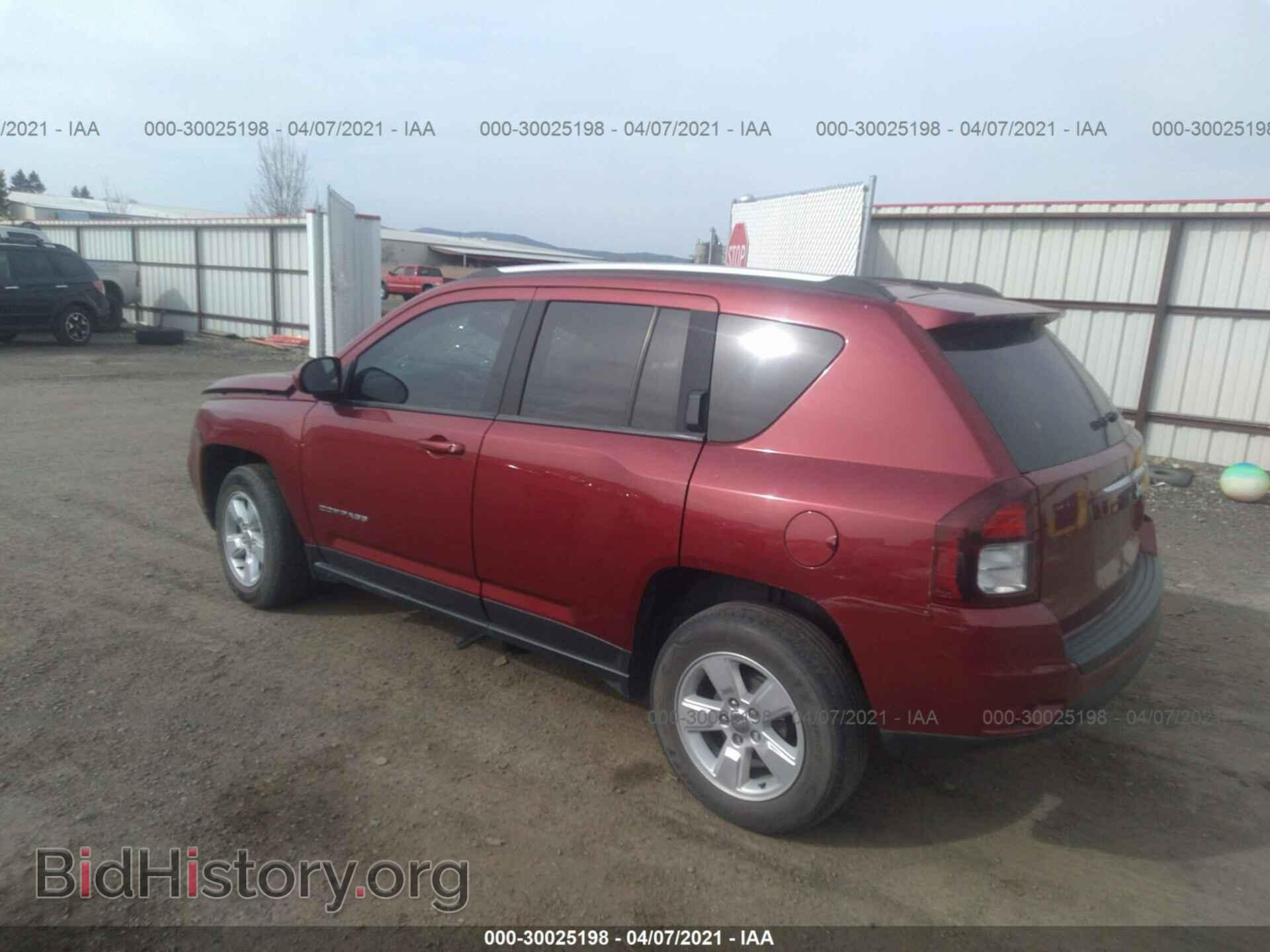 2016 JEEP COMPASS - VIN: 1C4NJCEA3GD783324 - Фото 3