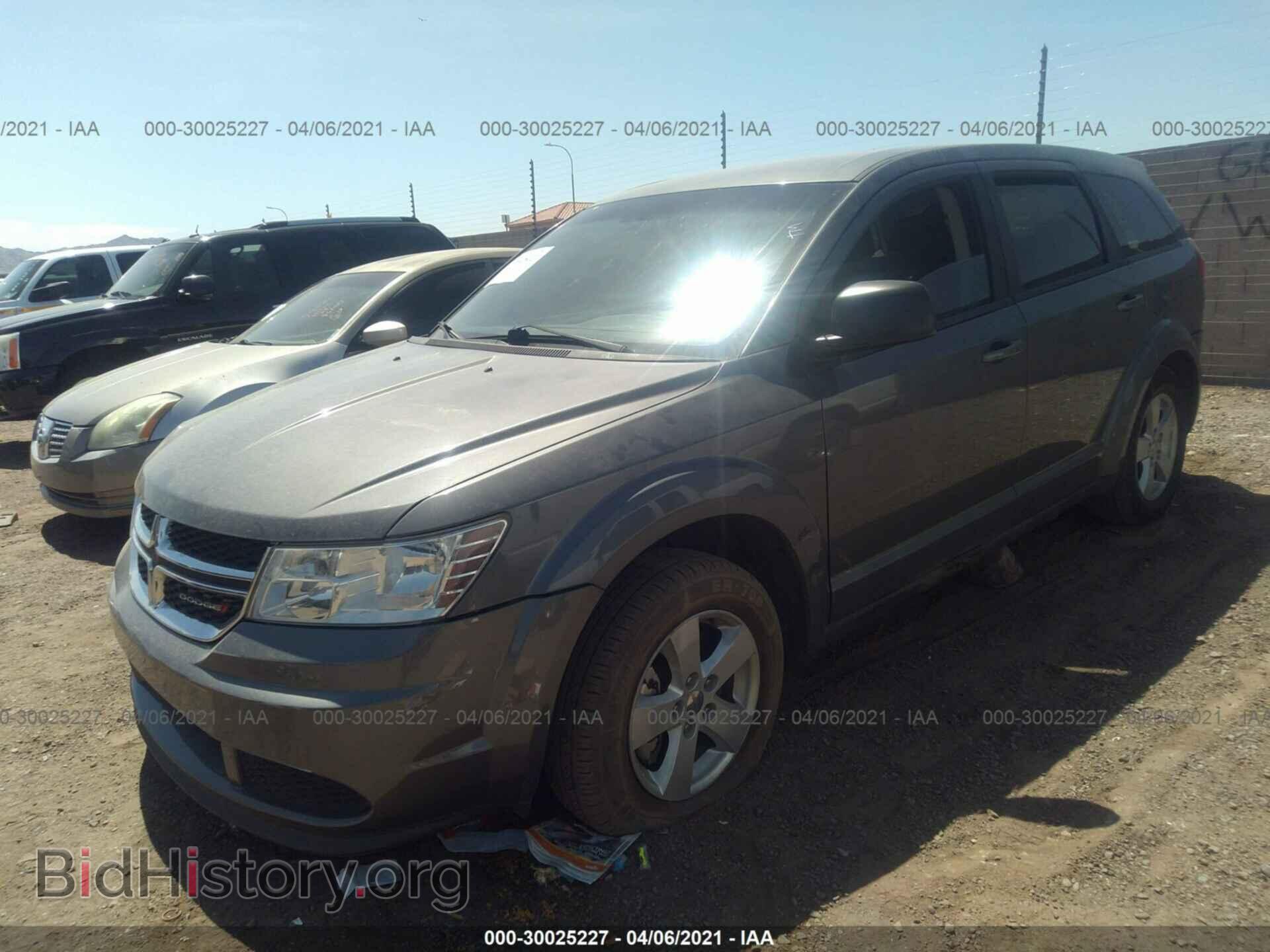 2013 DODGE JOURNEY - VIN: 3C4PDCAB7DT567545 - Фото 2