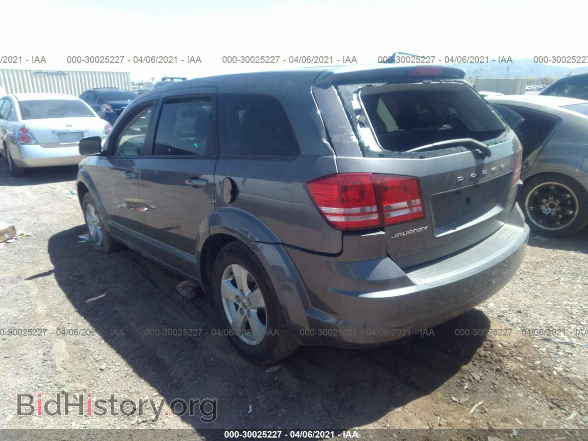 2013 DODGE JOURNEY - VIN: 3C4PDCAB7DT567545 - Фото 3