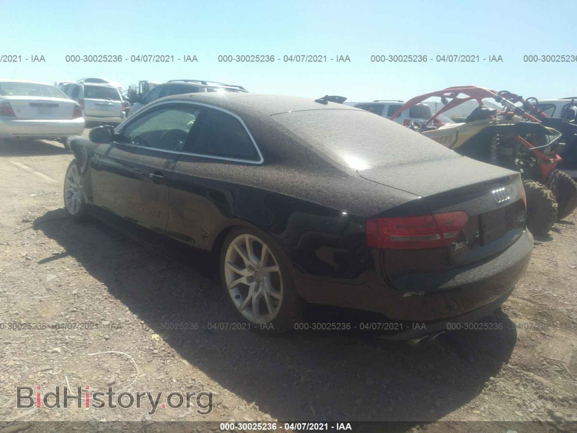 2012 AUDI A5 - VIN: WAULFAFR9CA004096 - Фото 3