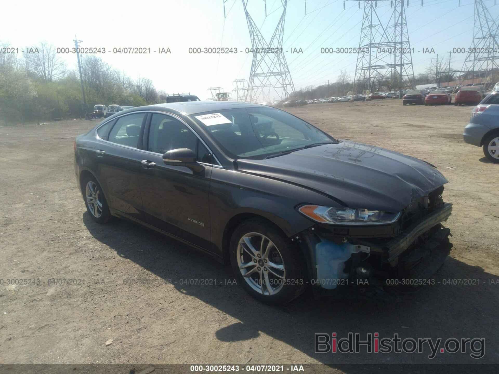 Photo 3FA6P0RU4GR169398 - FORD FUSION 2016