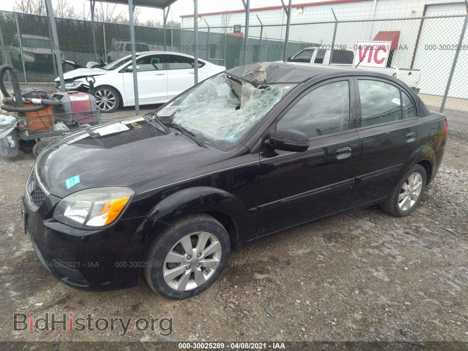 2011 KIA RIO - VIN: KNADH4A35B6949065 - Фото 2