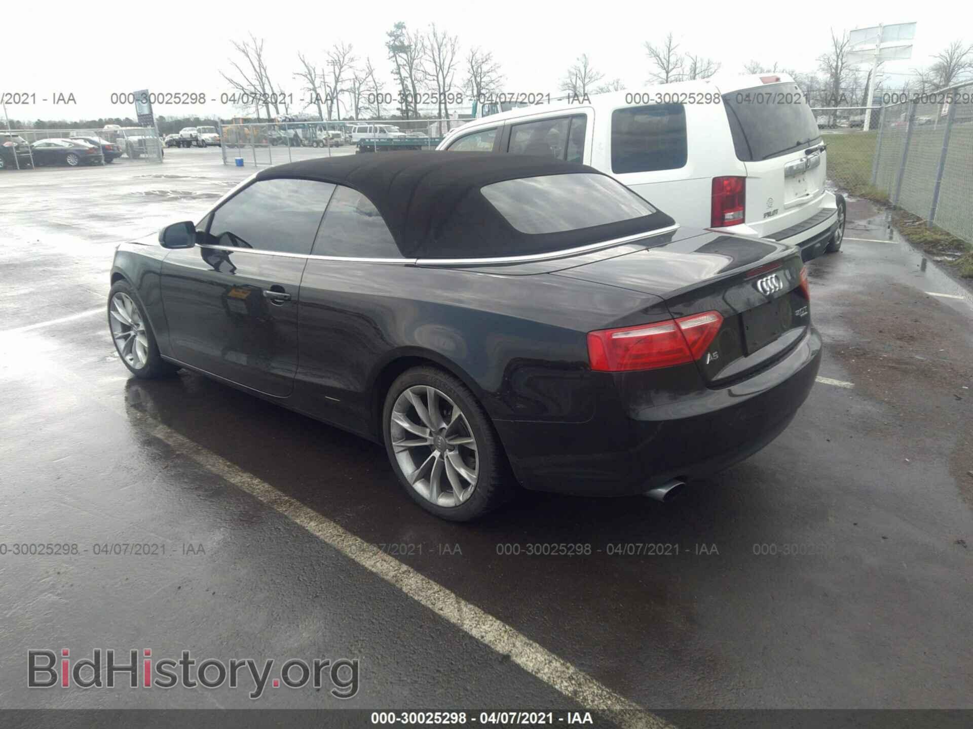 2014 AUDI A5 - VIN: WAUCFAFH9EN007597 - Фото 3