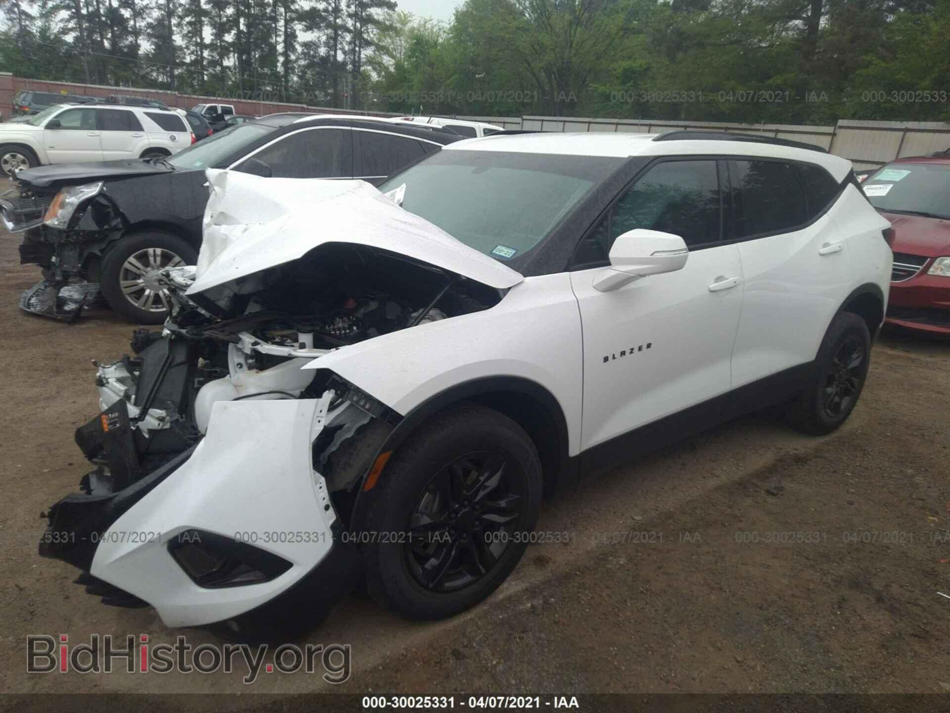 2020 CHEVROLET BLAZER - VIN: 3GNKBCRS5LS700416 - Фото 2