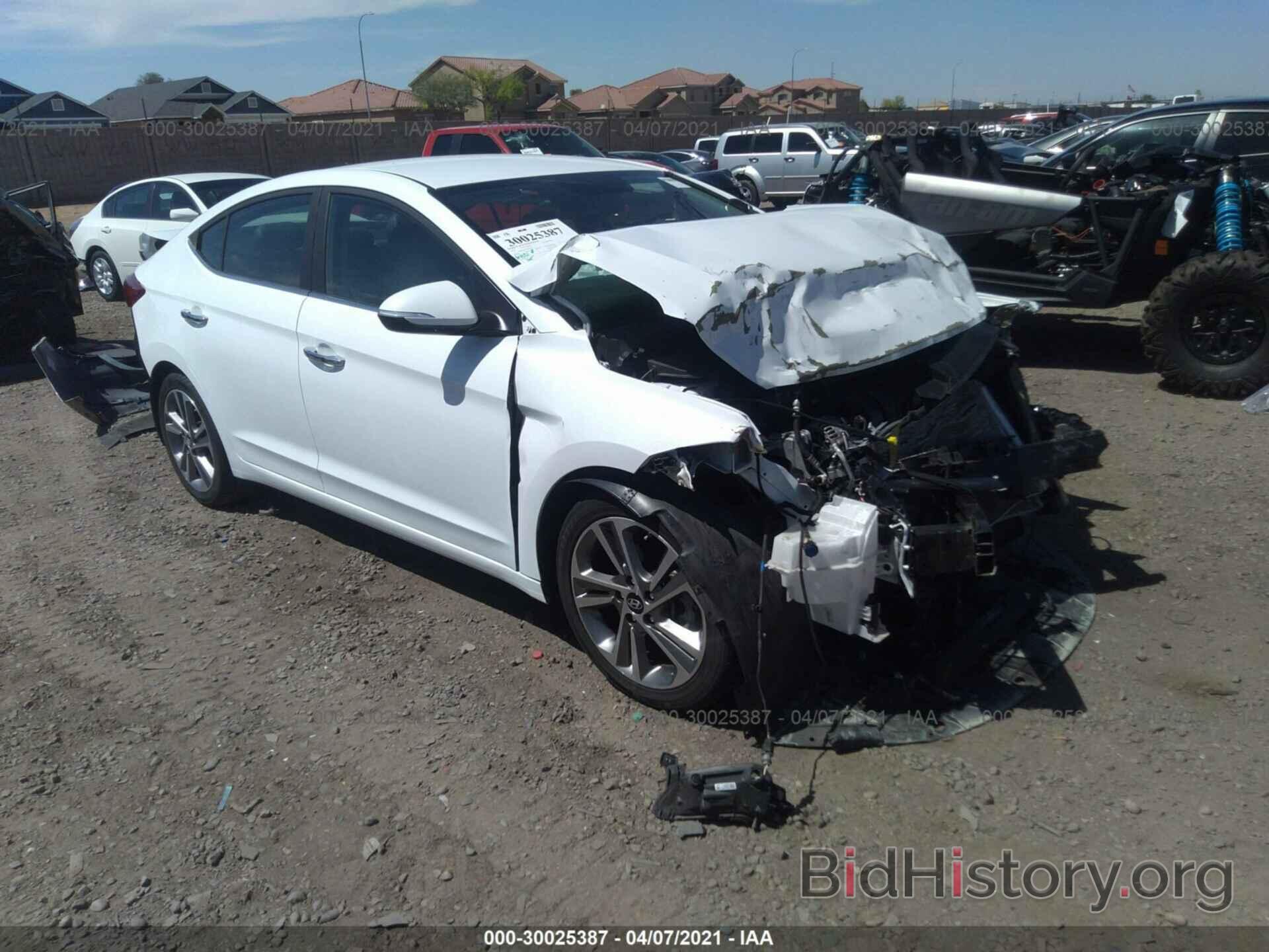 Photo 5NPD84LF9HH025575 - HYUNDAI ELANTRA 2017