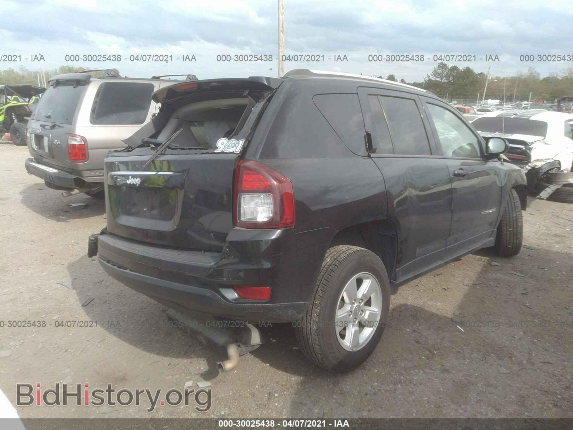 2014 JEEP COMPASS - VIN: 1C4NJCBAXED800833 - Фото 4