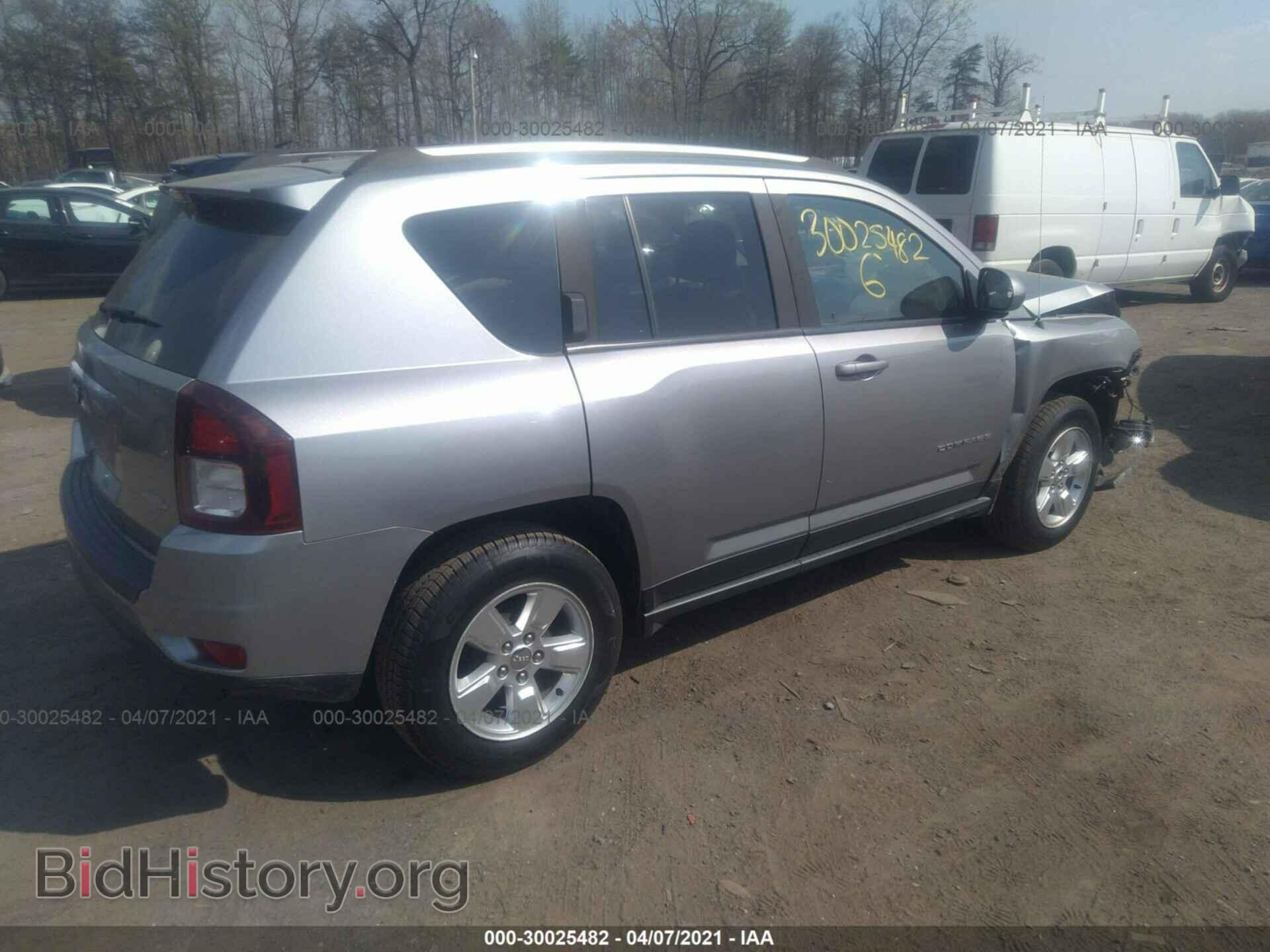 2016 JEEP COMPASS - VIN: 1C4NJCEB4GD664500 - Фото 4