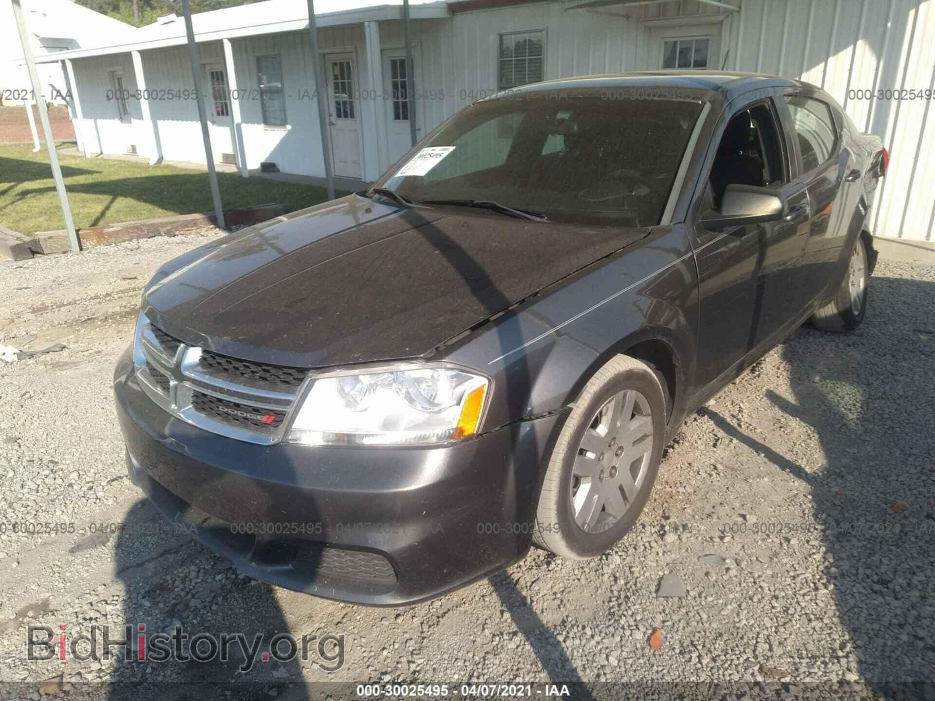 2014 DODGE AVENGER - VIN: 1C3CDZABXEN219830 - Фото 2