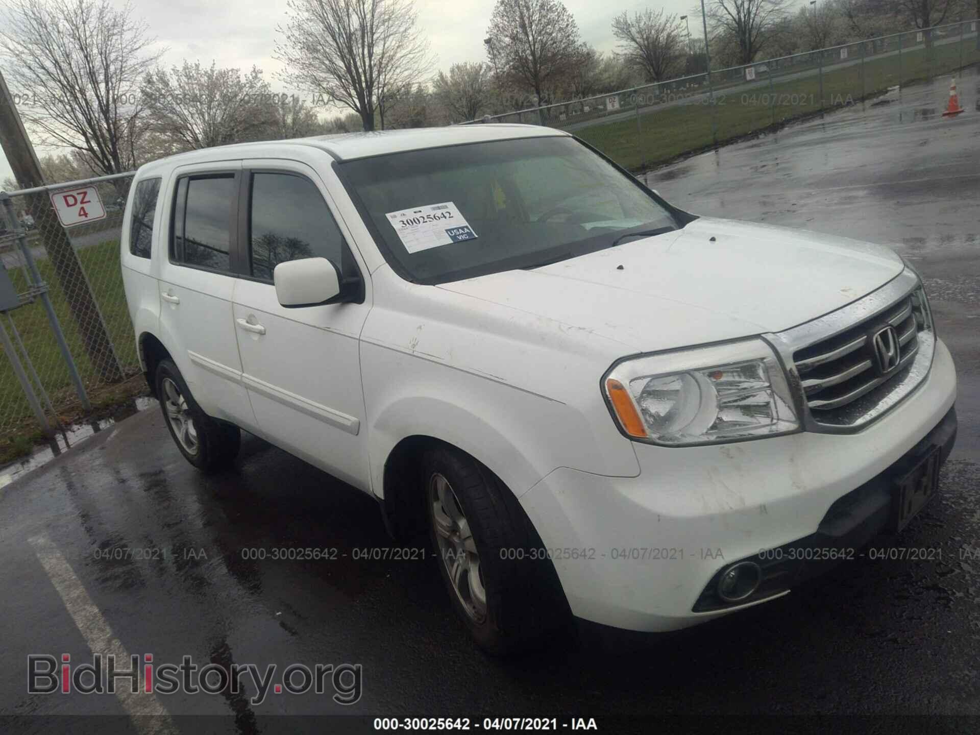 Фотография 5FNYF4H44EB043023 - HONDA PILOT 2014