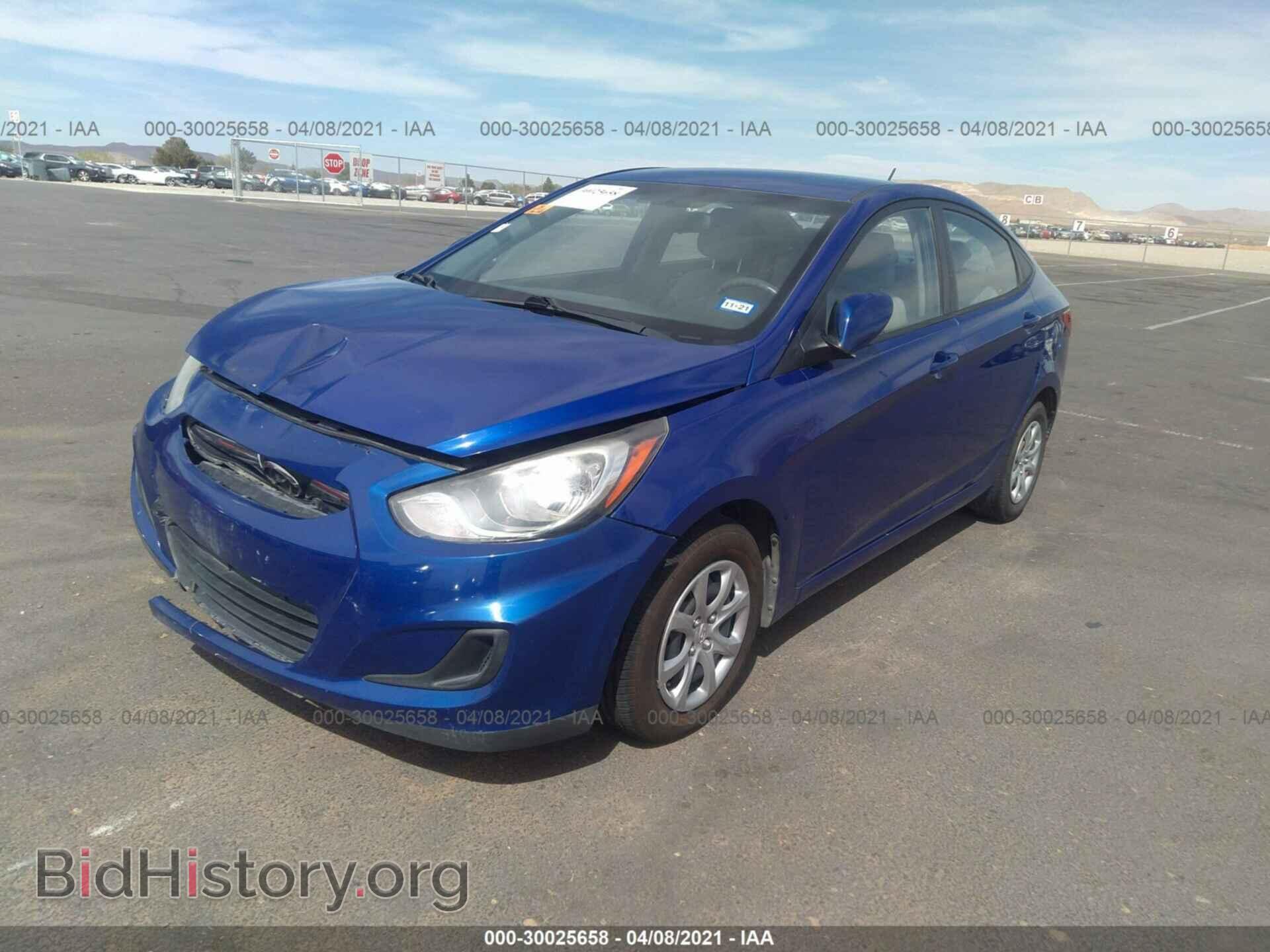 2013 HYUNDAI ACCENT - VIN: KMHCT4AE9DU362120 - Фото 2