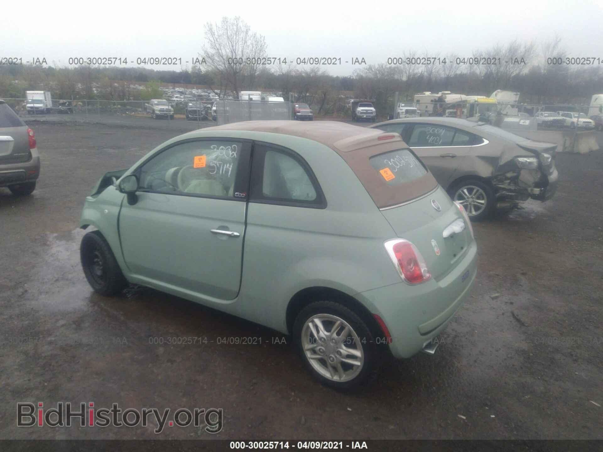 2015 FIAT 500C - VIN: 3C3CFFDR3FT501133 - Photo 3