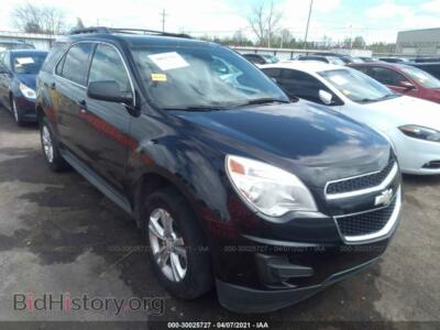 2012 Chevrolet EQUINOX LT W/1LT, black — VIN 2GNFLEEK7C6385990, IAAI