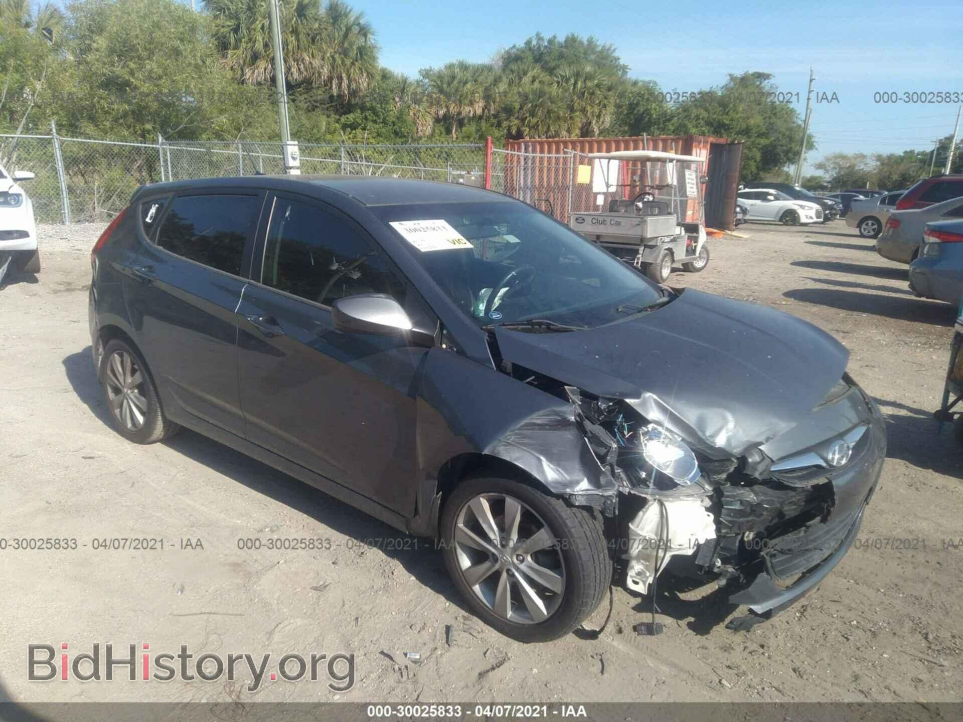 Photo KMHCU5AE1CU041013 - HYUNDAI ACCENT 2012