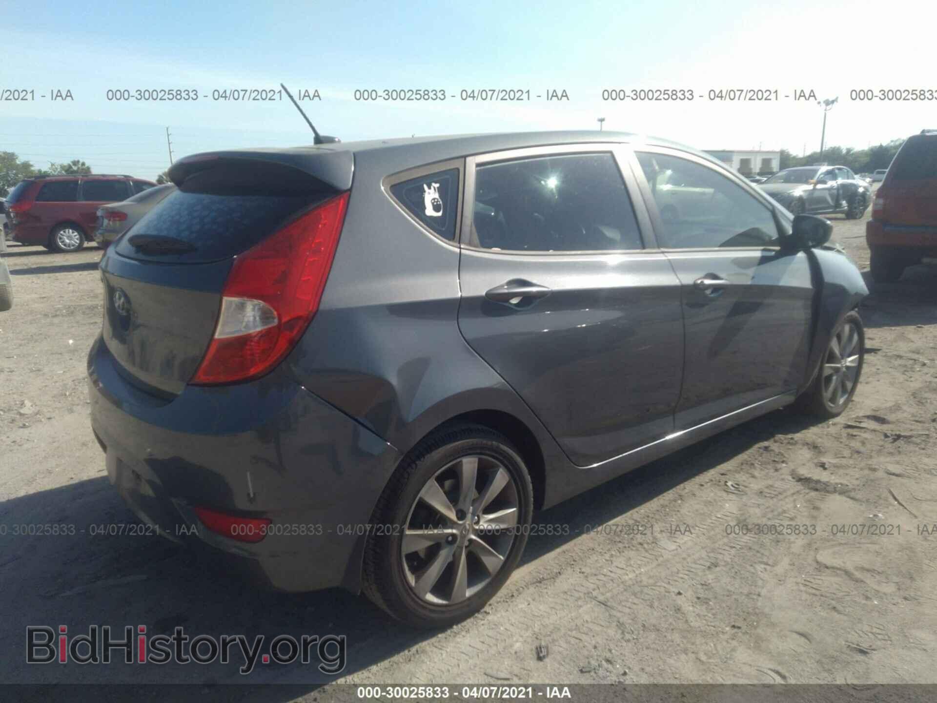 2012 HYUNDAI ACCENT - VIN: KMHCU5AE1CU041013 - Фото 4