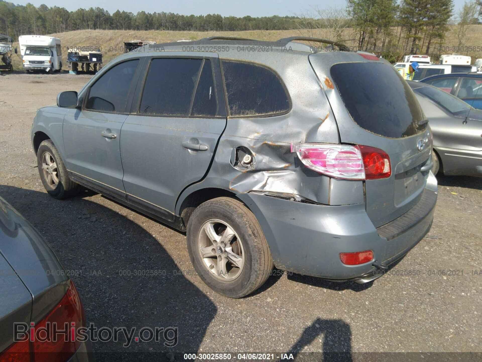 2007 HYUNDAI SANTA FE - VIN: 5NMSG13D87H012786 - Фото 3