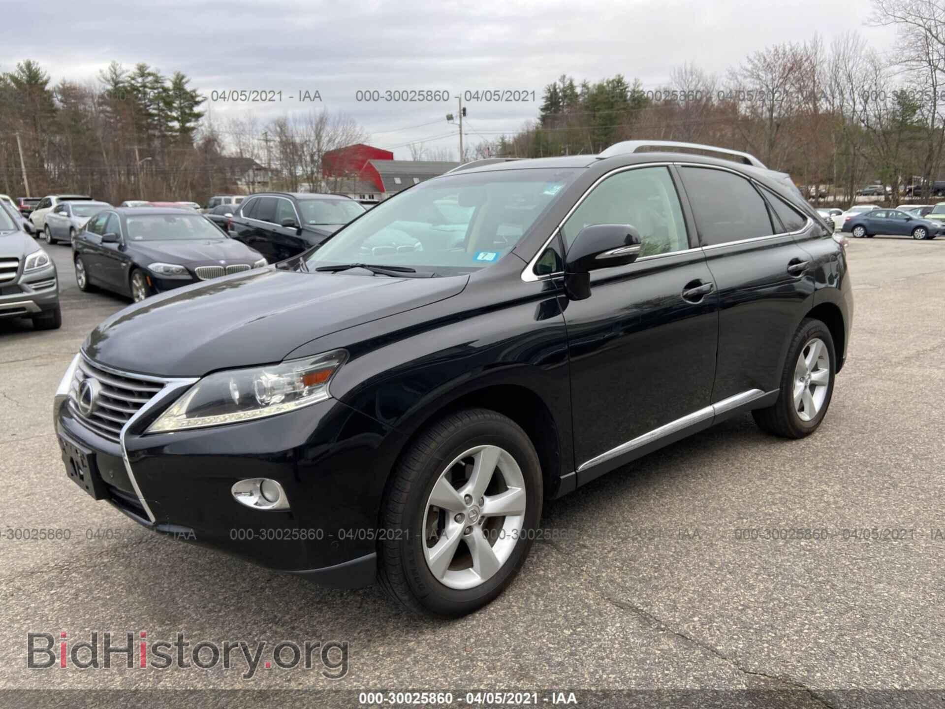 2013 LEXUS RX 350 - VIN: 2T2BK1BA4DC158296 - Фото 2