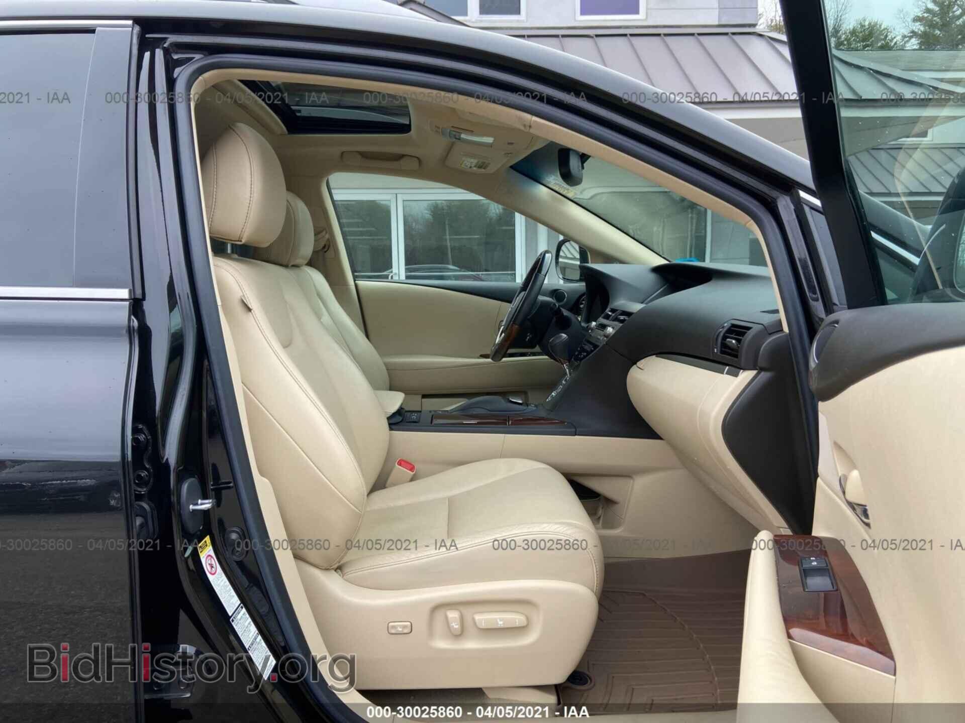 2013 LEXUS RX 350 - VIN: 2T2BK1BA4DC158296 - Фото 5