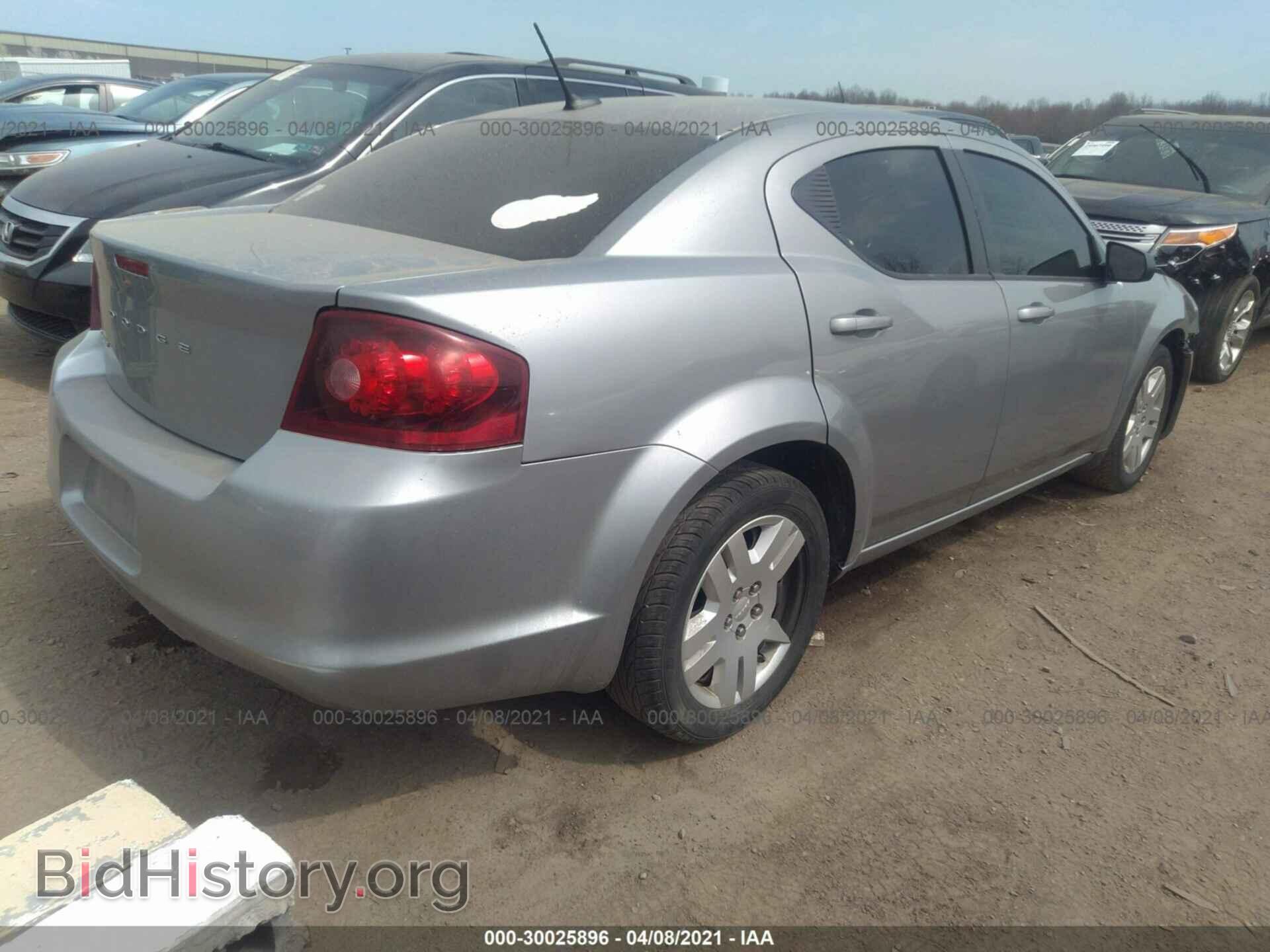 2014 DODGE AVENGER - VIN: 1C3CDZAB2EN225895 - Фото 4