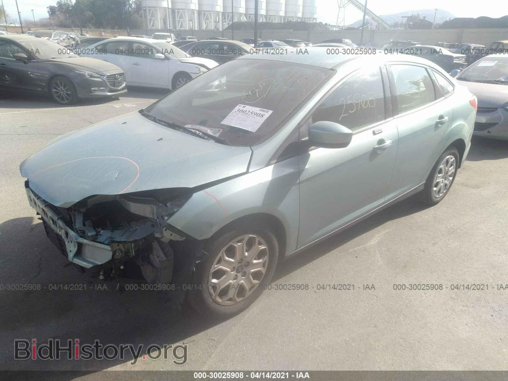 2012 FORD FOCUS - VIN: 1FAHP3F21CL435143 - Фото 2