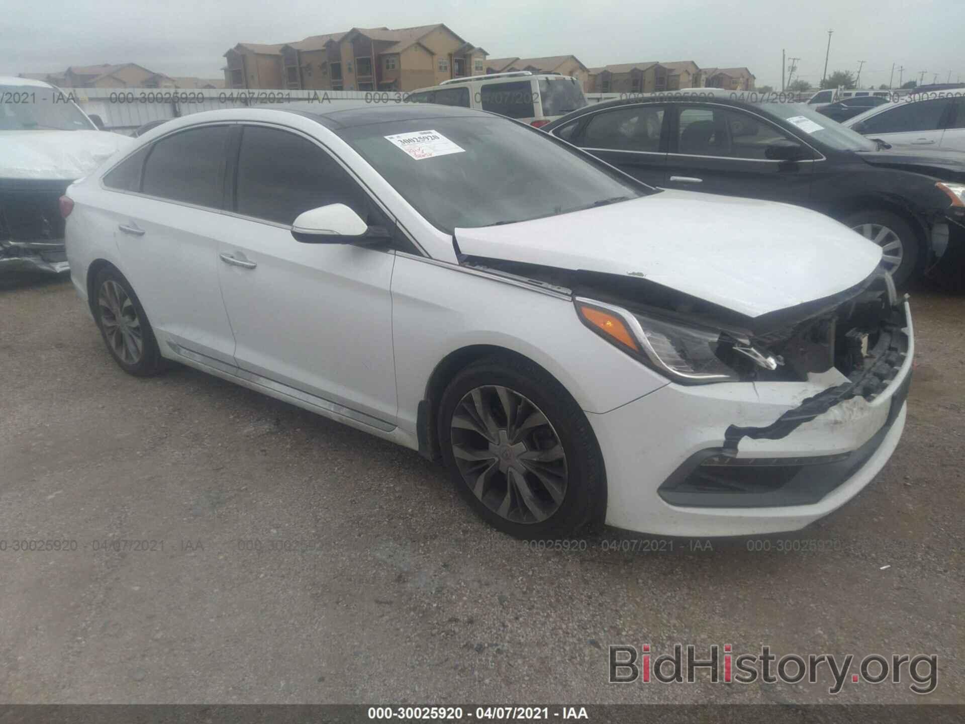 Photo 5NPE34AB2HH470520 - HYUNDAI SONATA 2017