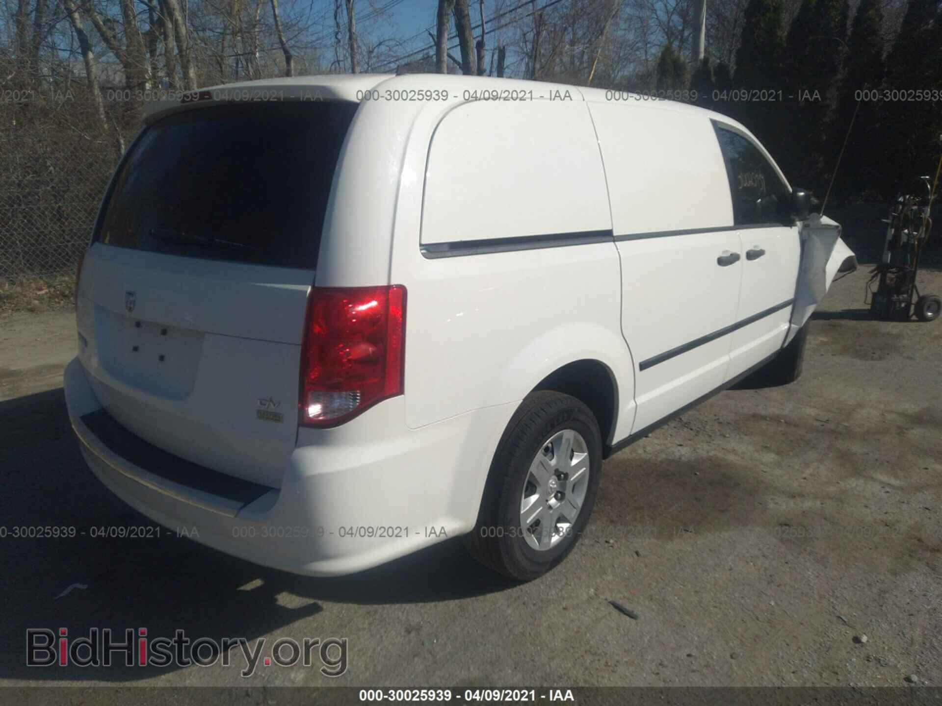 2013 RAM CARGO VAN - VIN: 2C4JRGAG3DR731225 - Фото 4
