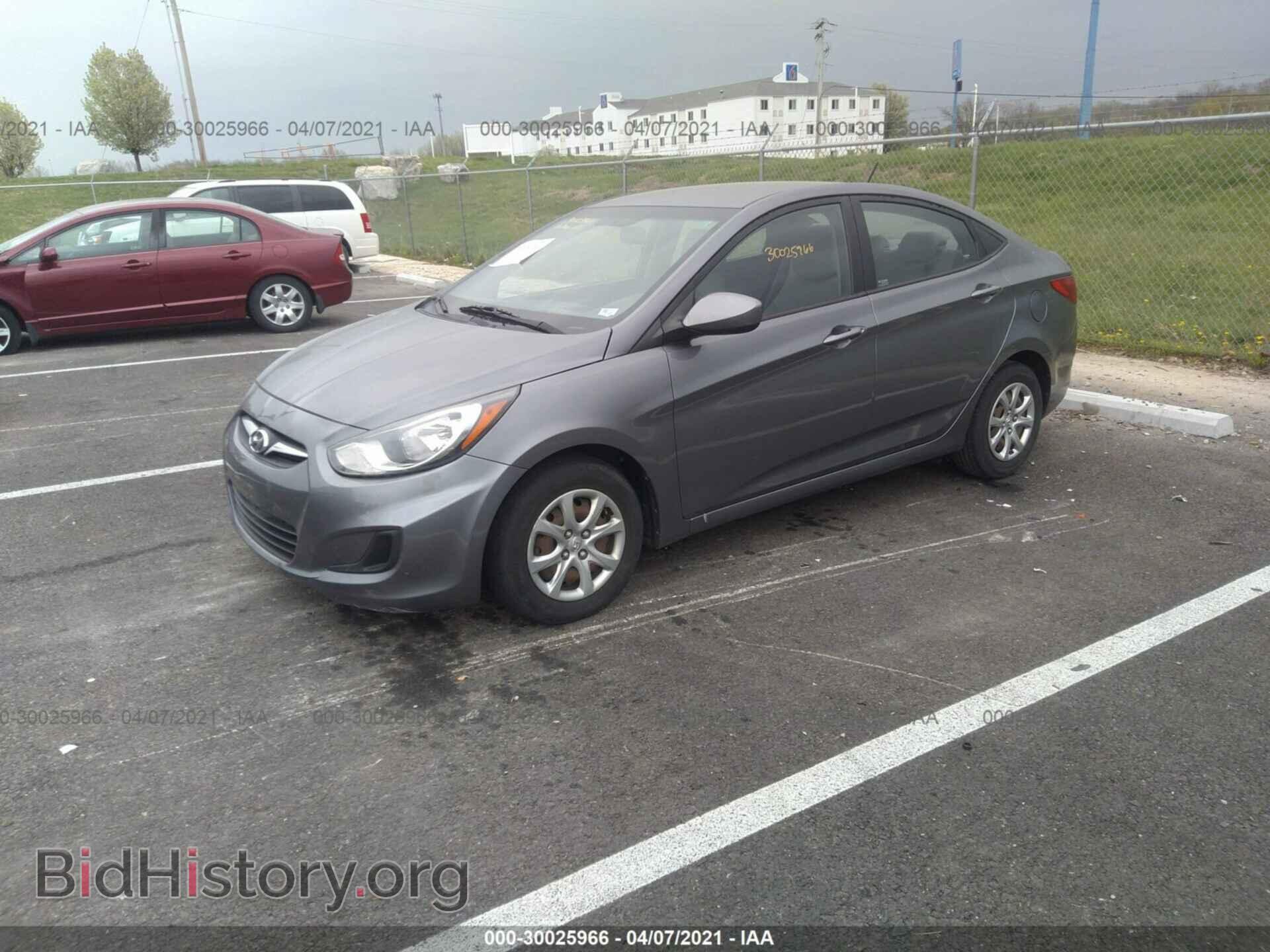 2013 HYUNDAI ACCENT - VIN: KMHCT4AEXDU469600 - Фото 2