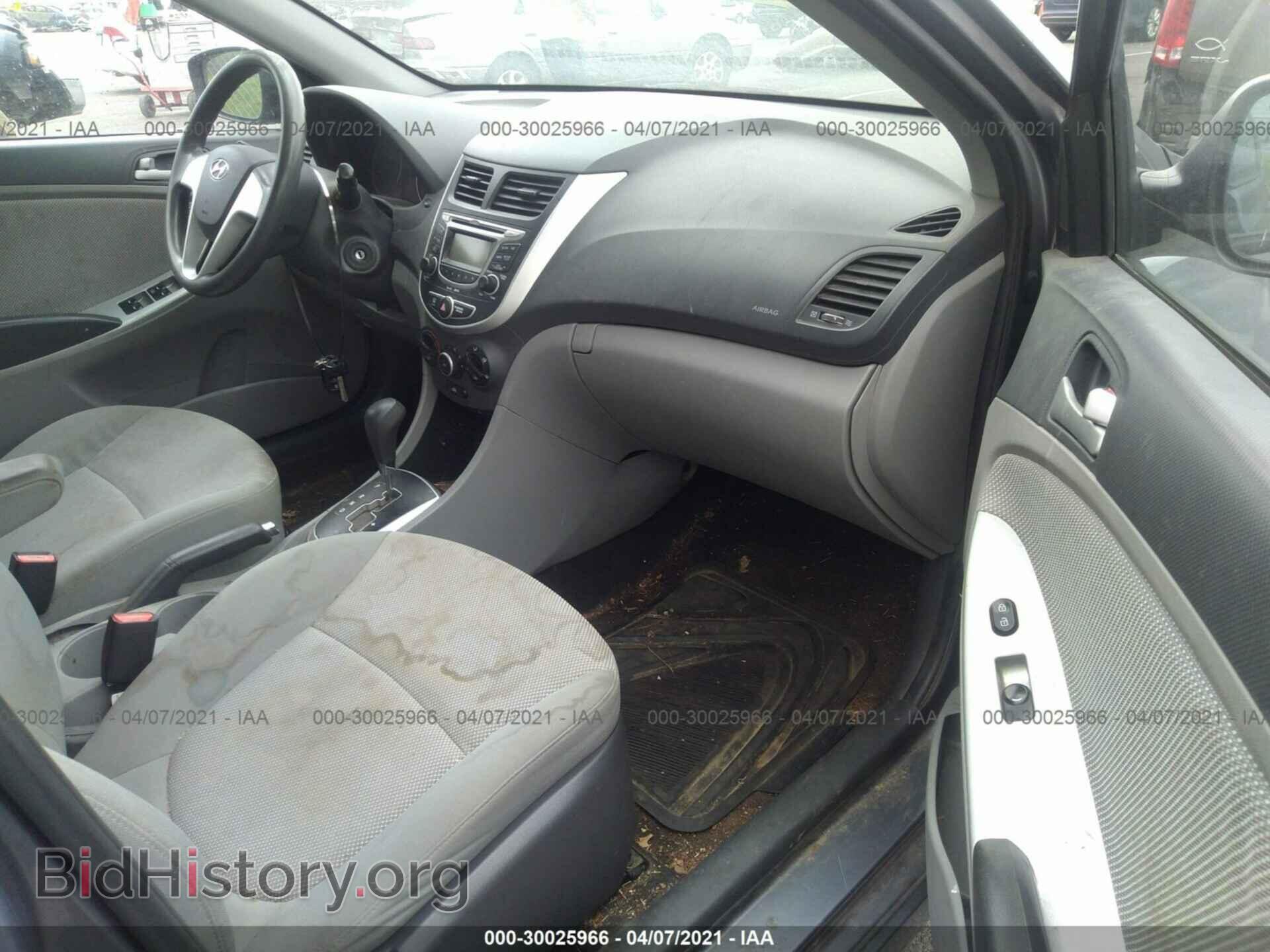 2013 HYUNDAI ACCENT - VIN: KMHCT4AEXDU469600 - Фото 5