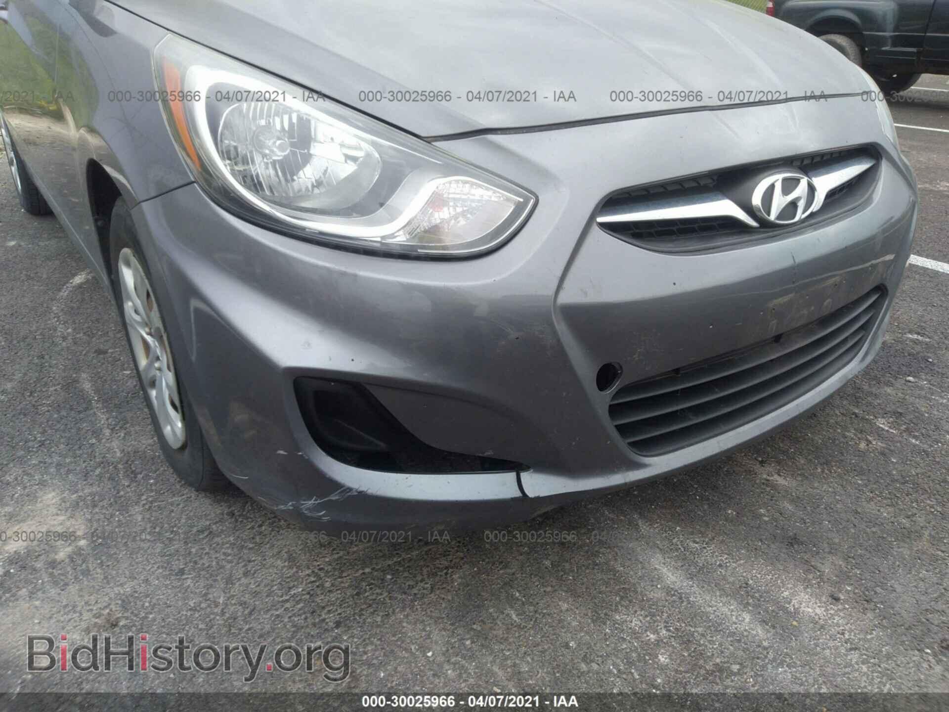 2013 HYUNDAI ACCENT - VIN: KMHCT4AEXDU469600 - Фото 6