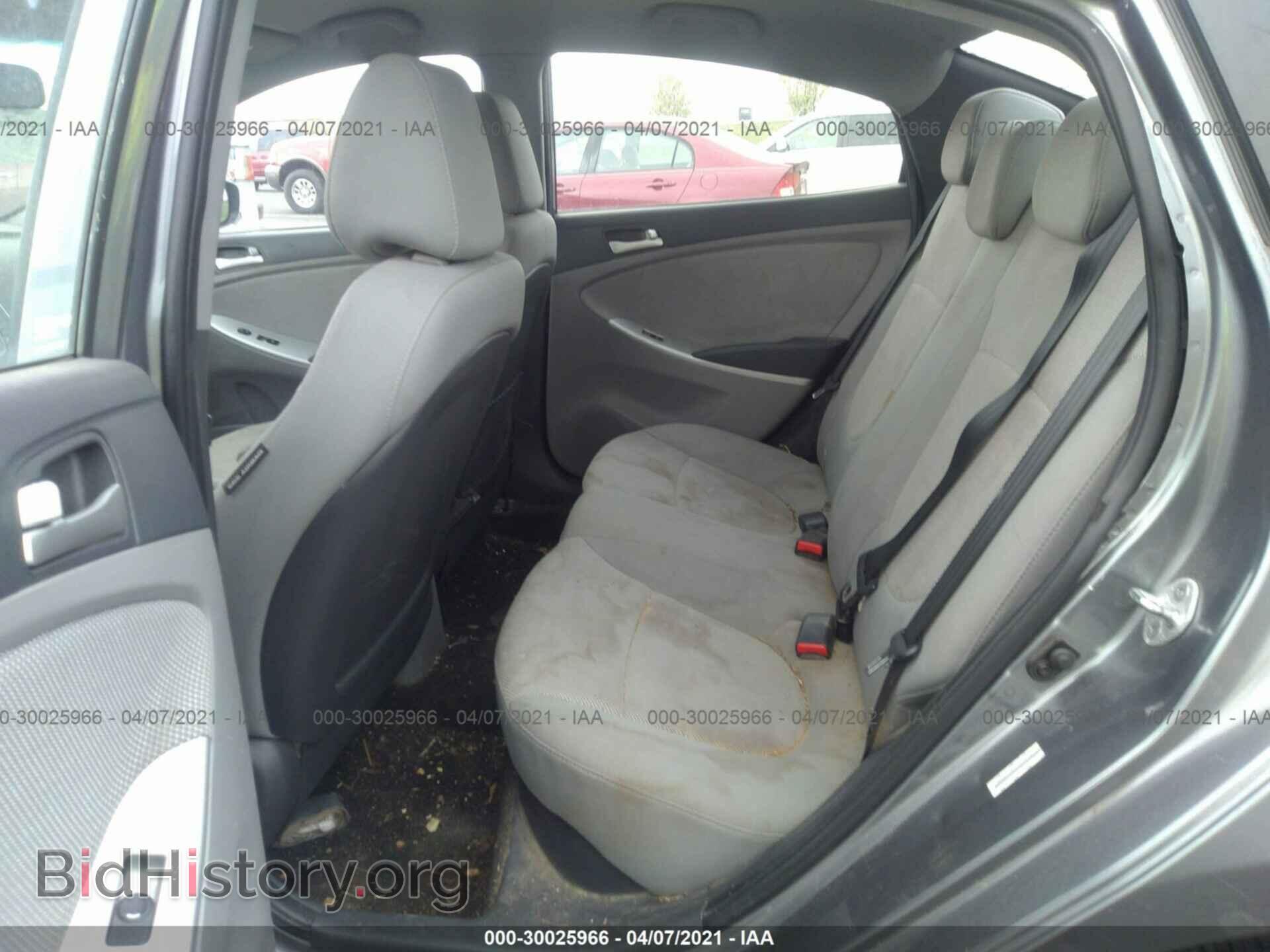2013 HYUNDAI ACCENT - VIN: KMHCT4AEXDU469600 - Фото 8