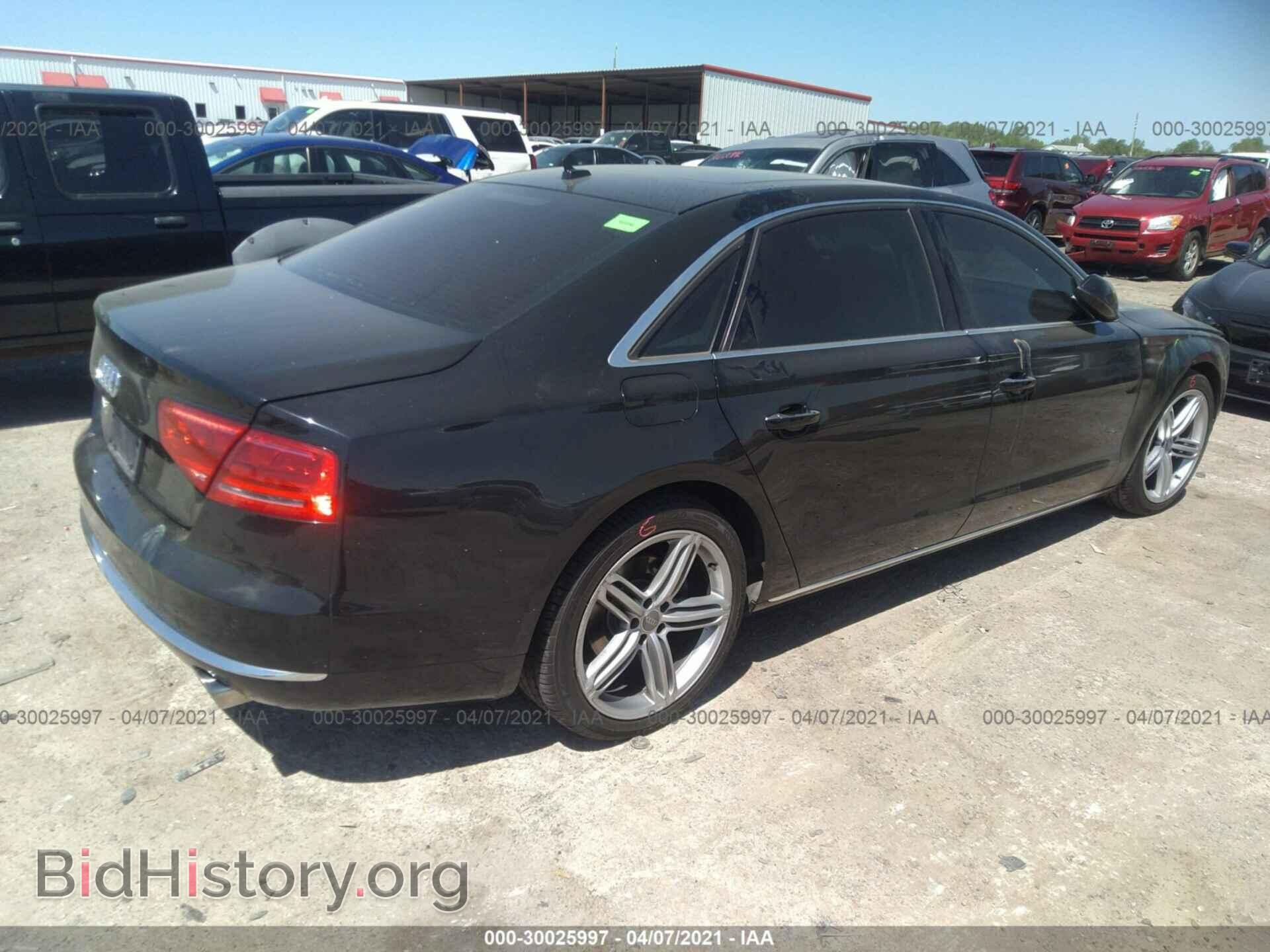 2013 AUDI A8 L - VIN: WAURGAFD7DN004104 - Фото 4