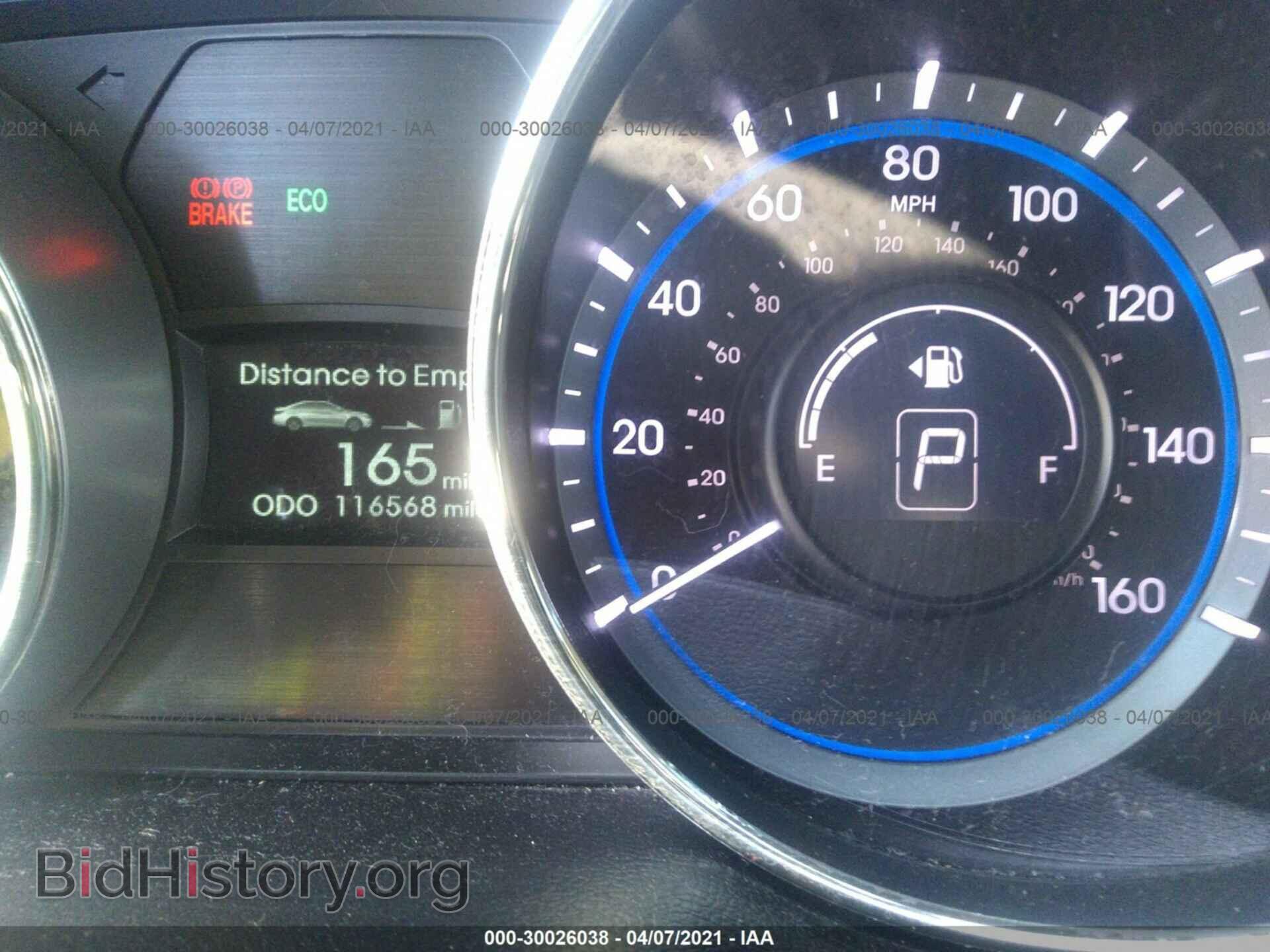 2012 HYUNDAI SONATA - VIN: 5NPEB4AC1CH431552 - Фото 7