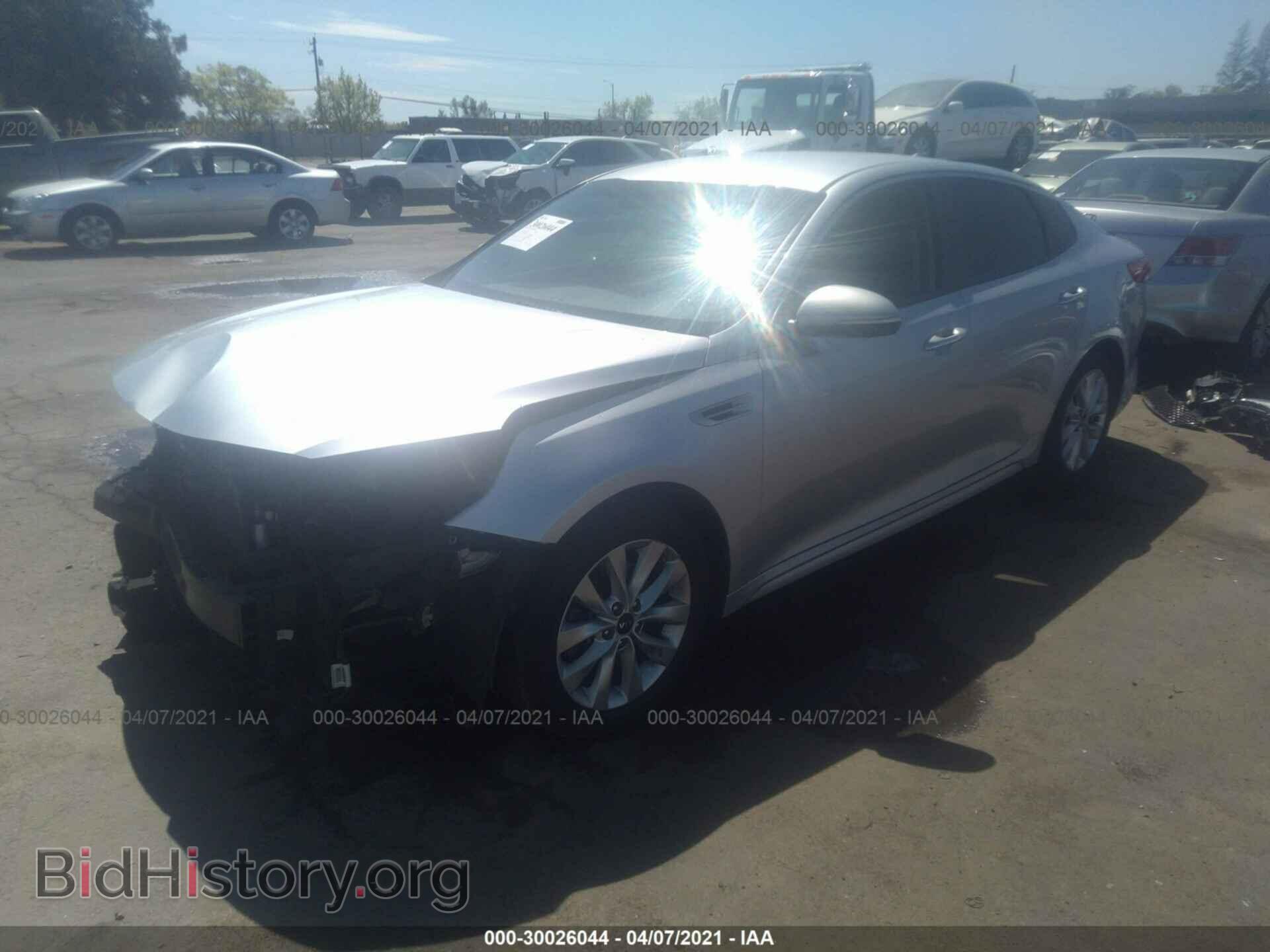 2017 KIA OPTIMA - VIN: 5XXGT4L37HG170918 - Фото 2
