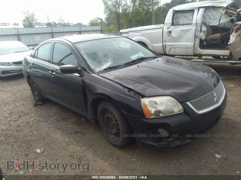 2012 Mitsubishi GALANT ES/SE (VIN 4A32B3FF8CE022400) — фото 1 из 11, IAAI, повреждение: передняя часть