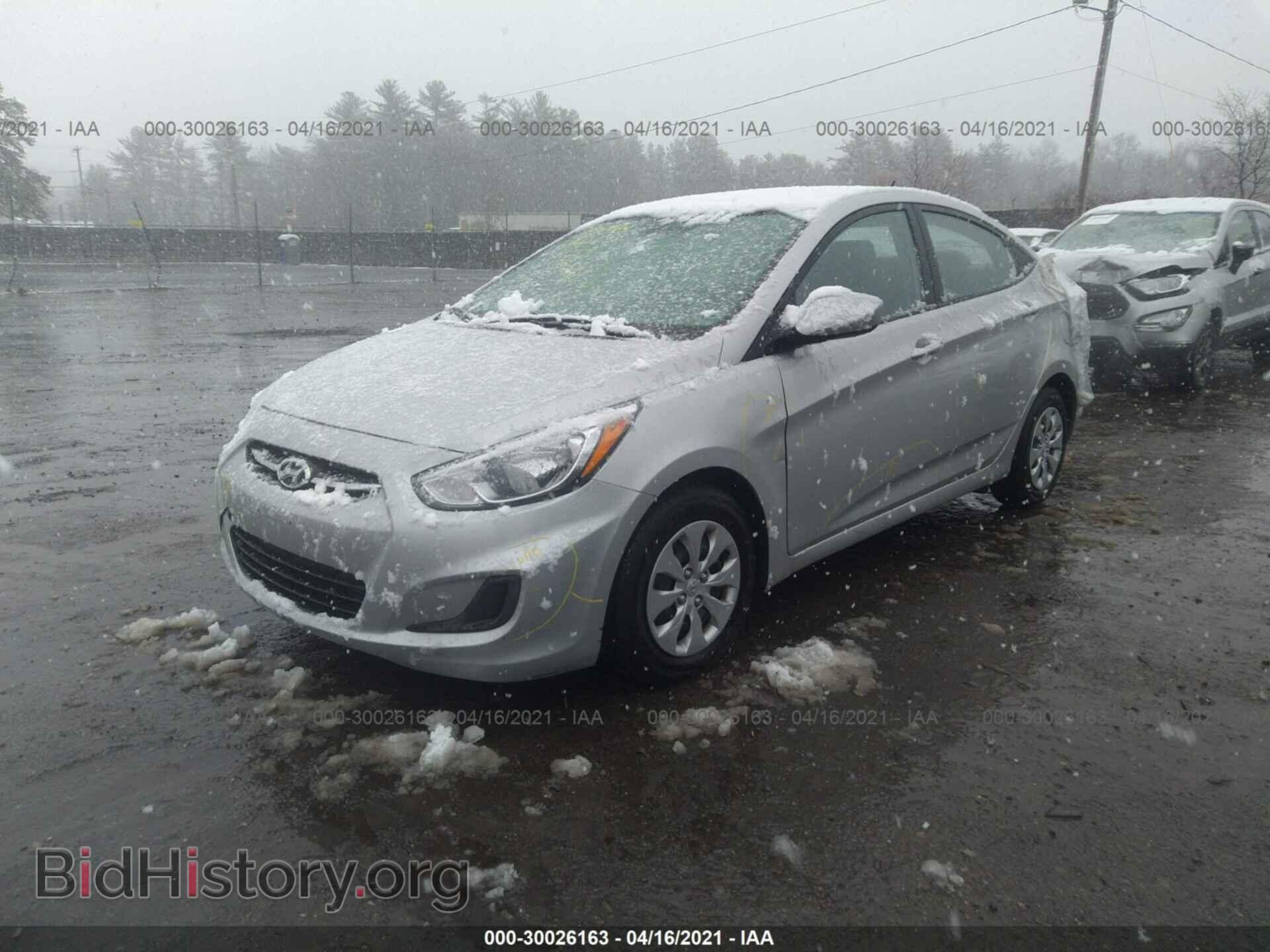 2016 HYUNDAI ACCENT - VIN: KMHCT4AEXGU977442 - Фото 2