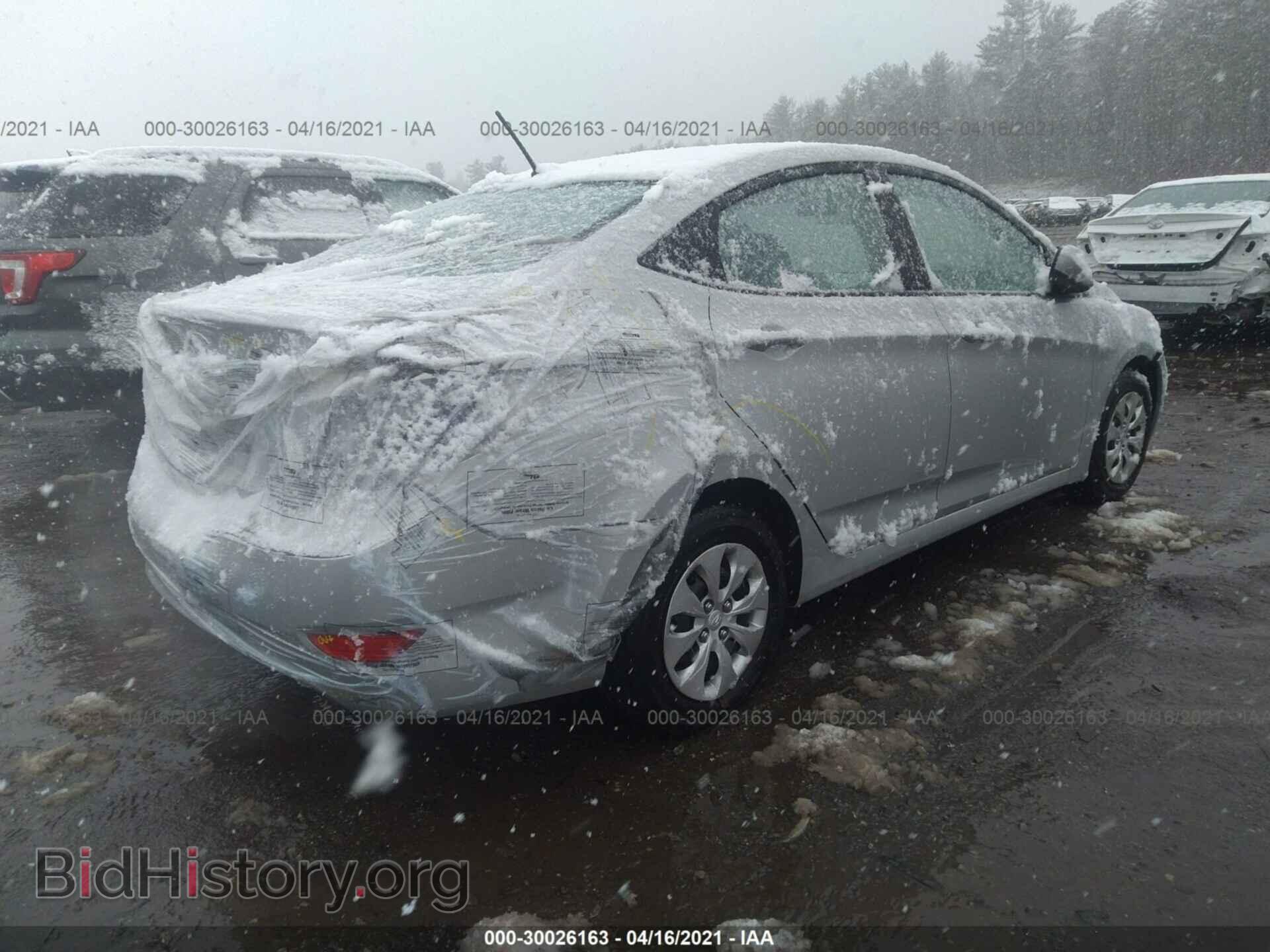 2016 HYUNDAI ACCENT - VIN: KMHCT4AEXGU977442 - Фото 4