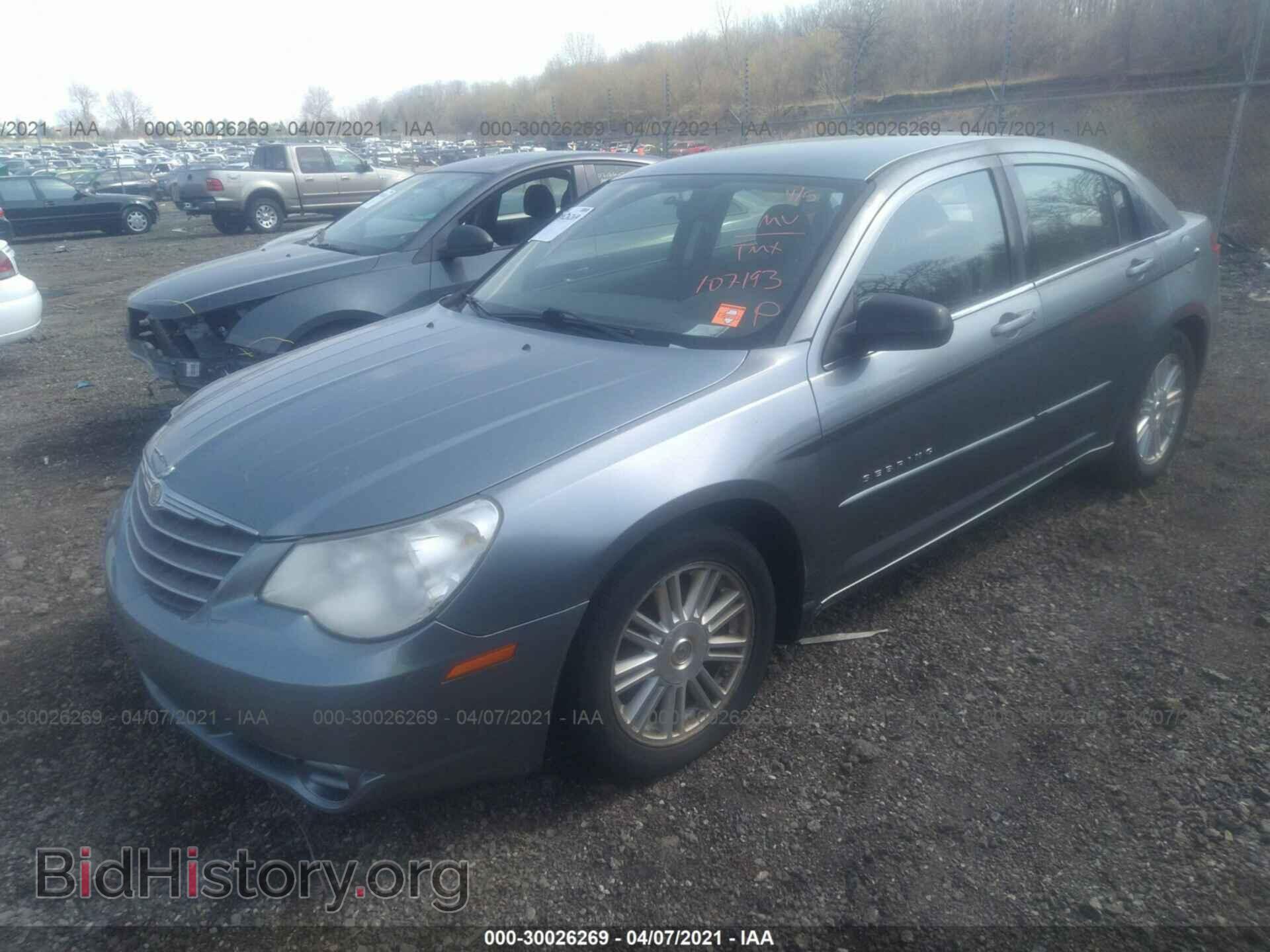 2008 CHRYSLER SEBRING - VIN: 1C3LC56K48N107193 - Фото 2