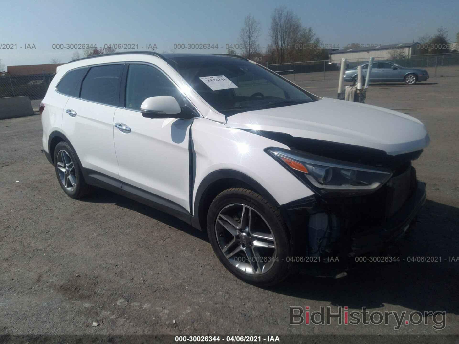 Photo KM8SRDHF7HU187963 - HYUNDAI SANTA FE 2017