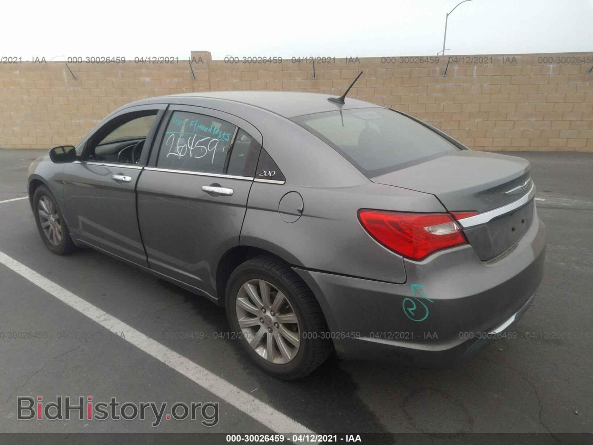 2013 CHRYSLER 200 - VIN: 1C3CCBCG2DN522859 - Фото 3