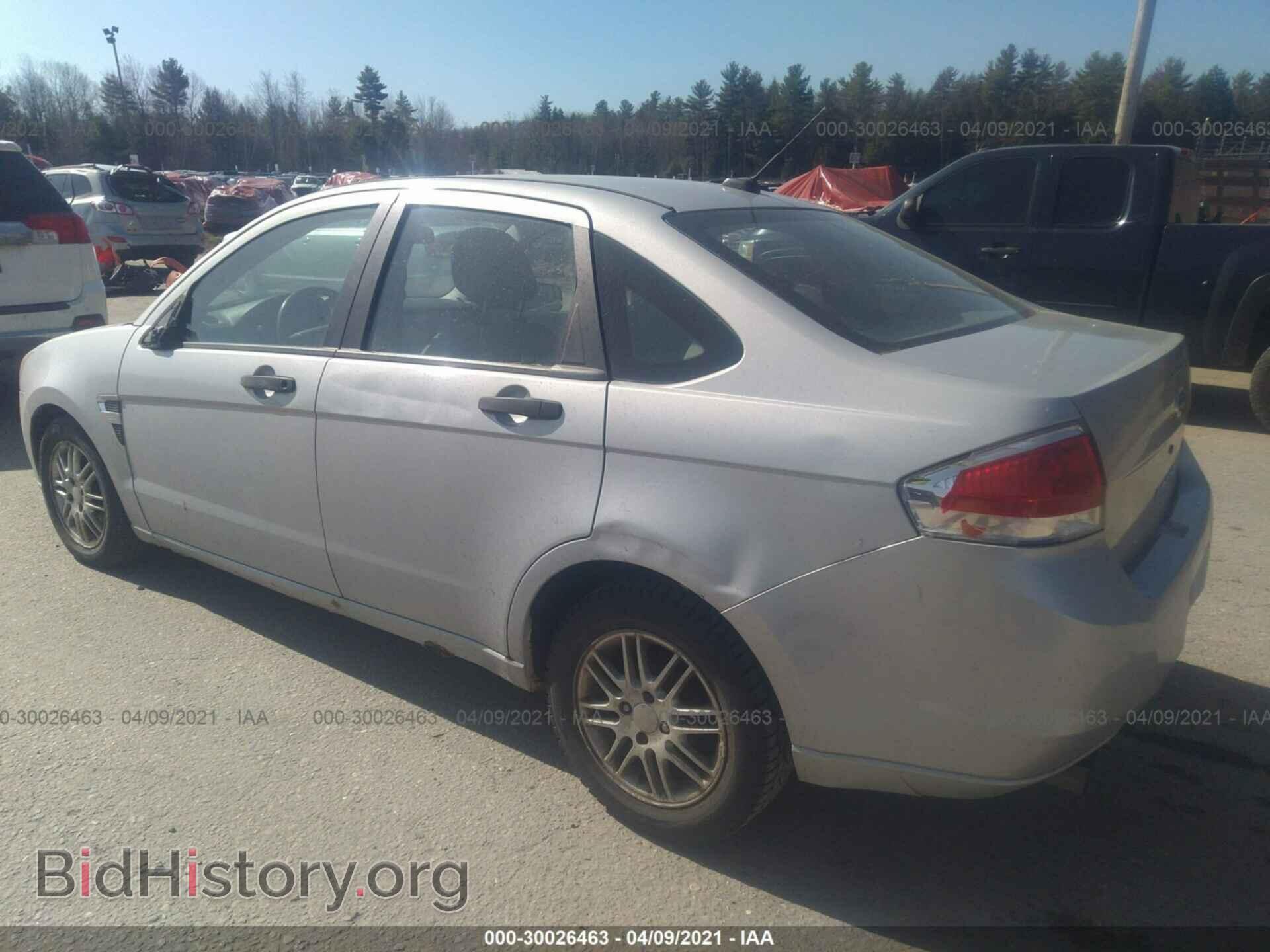 2008 FORD FOCUS - VIN: 1FAHP35N18W127455 - Фото 3
