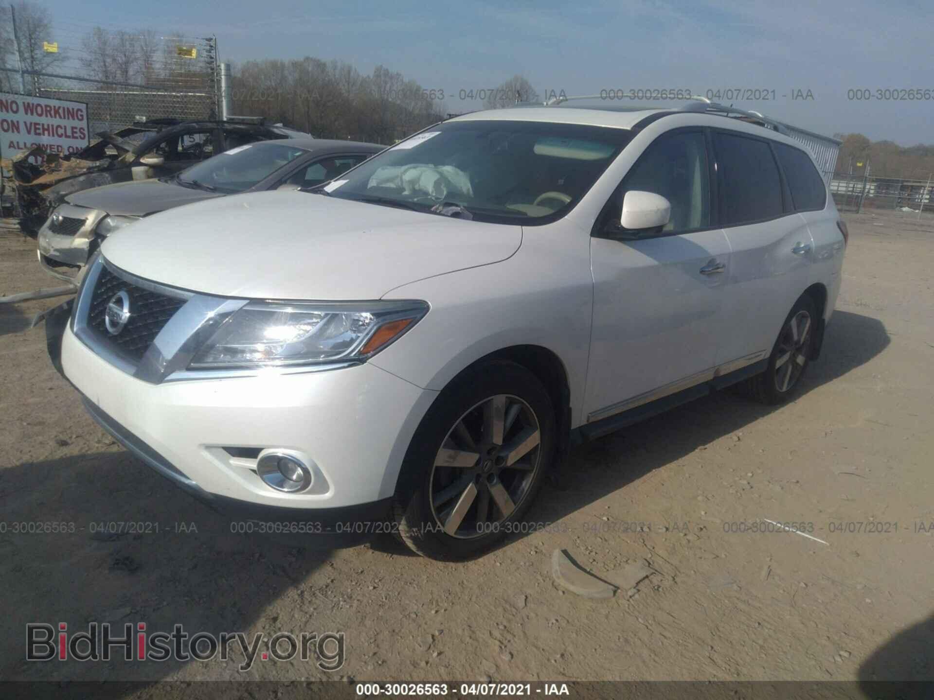 2015 NISSAN PATHFINDER - VIN: 5N1AR2MM2FC619429 - Фото 2