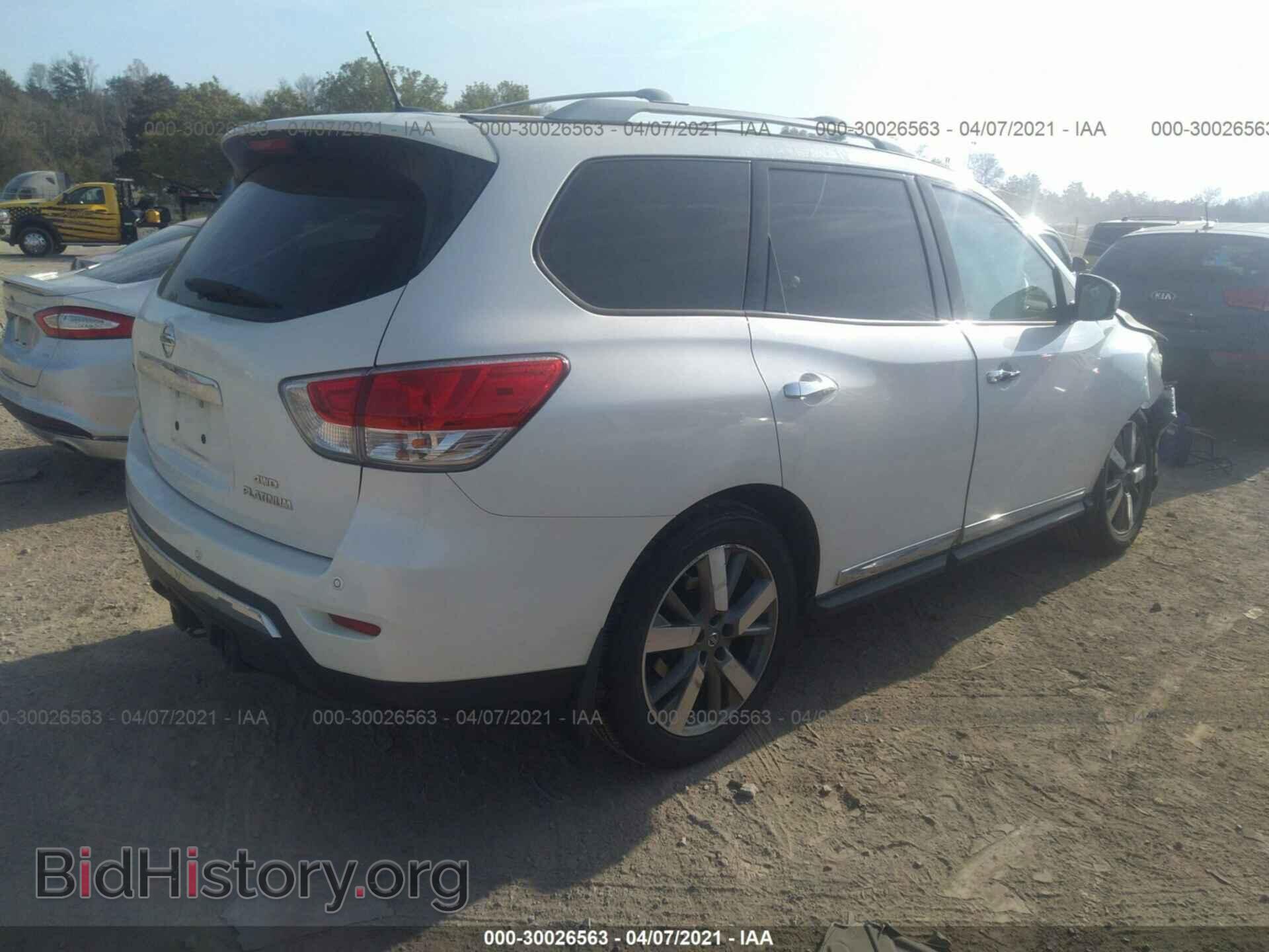 2015 NISSAN PATHFINDER - VIN: 5N1AR2MM2FC619429 - Фото 4