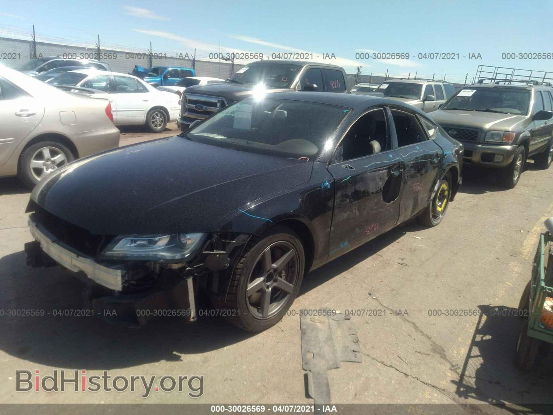 2012 AUDI A7 - VIN: WAU2GAFCXCN052526 - Фото 2