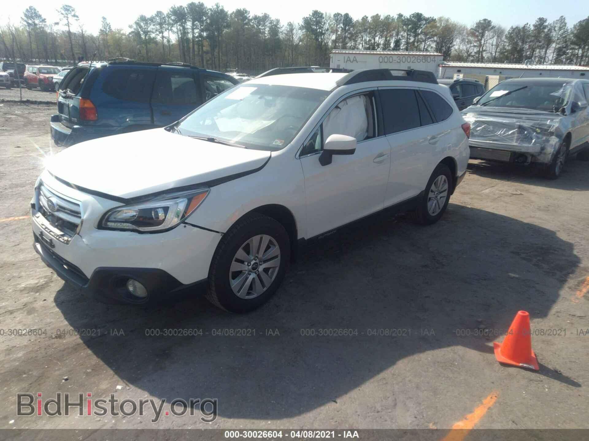 2015 SUBARU OUTBACK - VIN: 4S4BSBCC0F3282101 - Фото 2