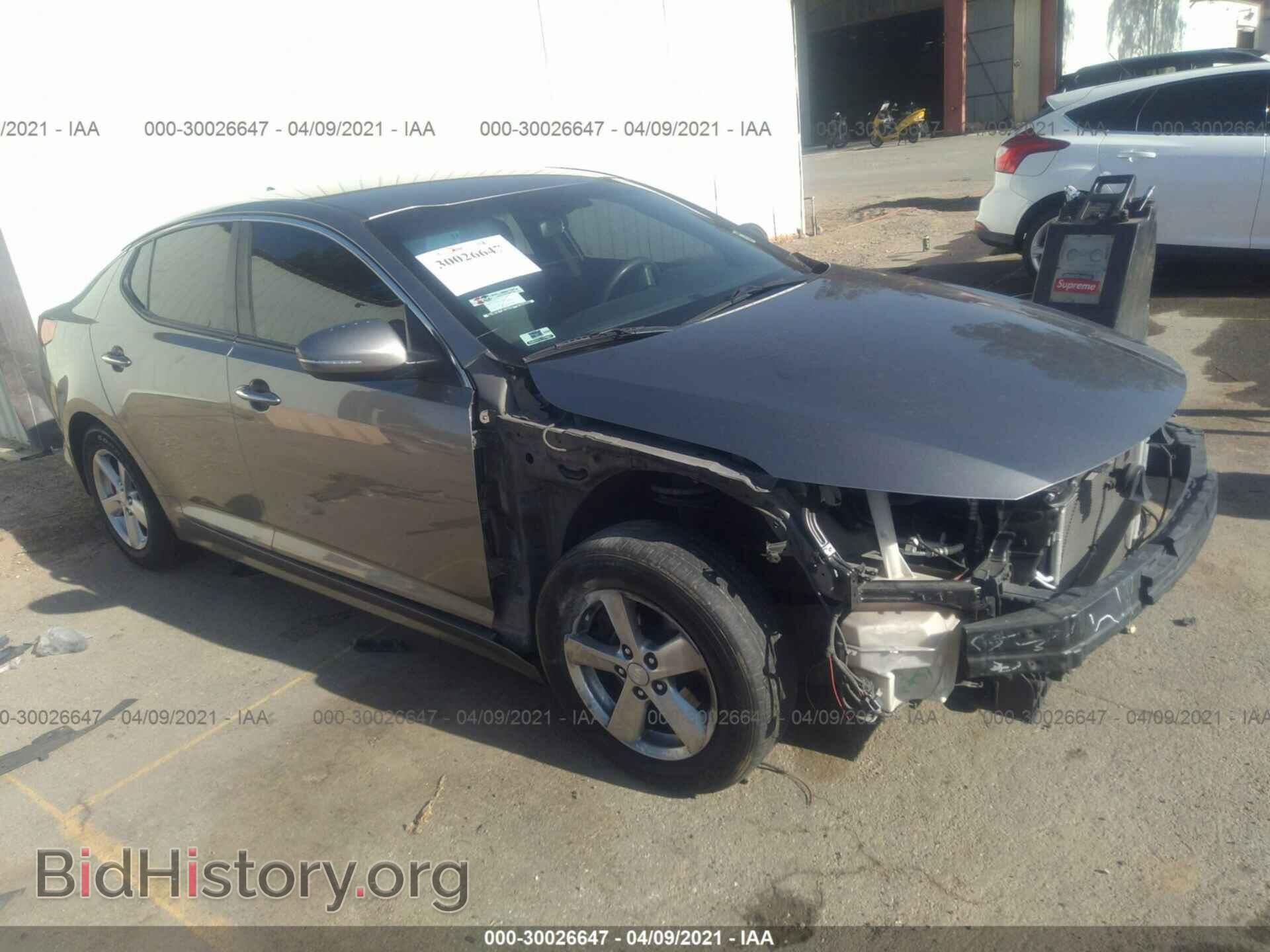 Фотография 5XXGM4A77FG462312 - KIA OPTIMA 2015