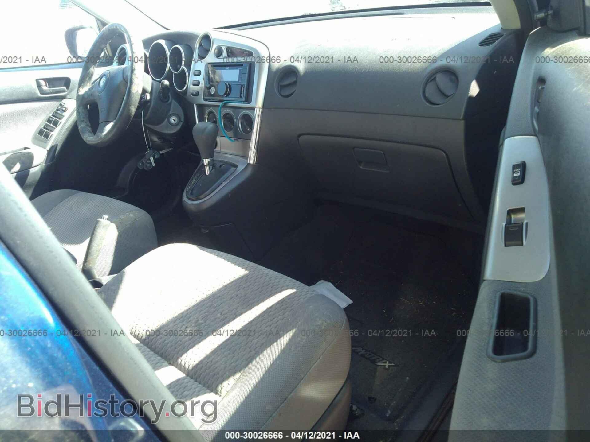 2007 TOYOTA MATRIX - VIN: 2T1KR32E57C668885 - Фото 5
