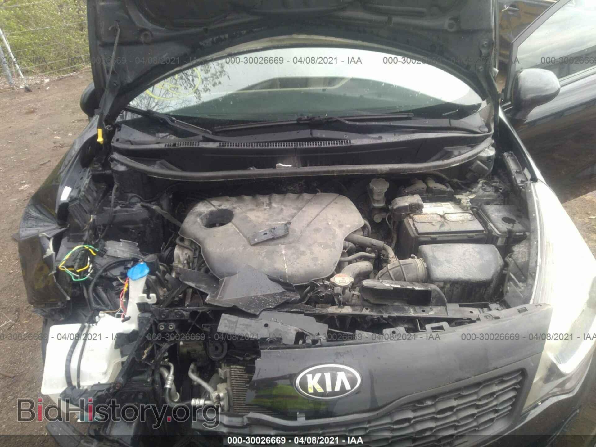 2013 KIA RIO - VIN: KNADM4A34D6281340 - Фото 10