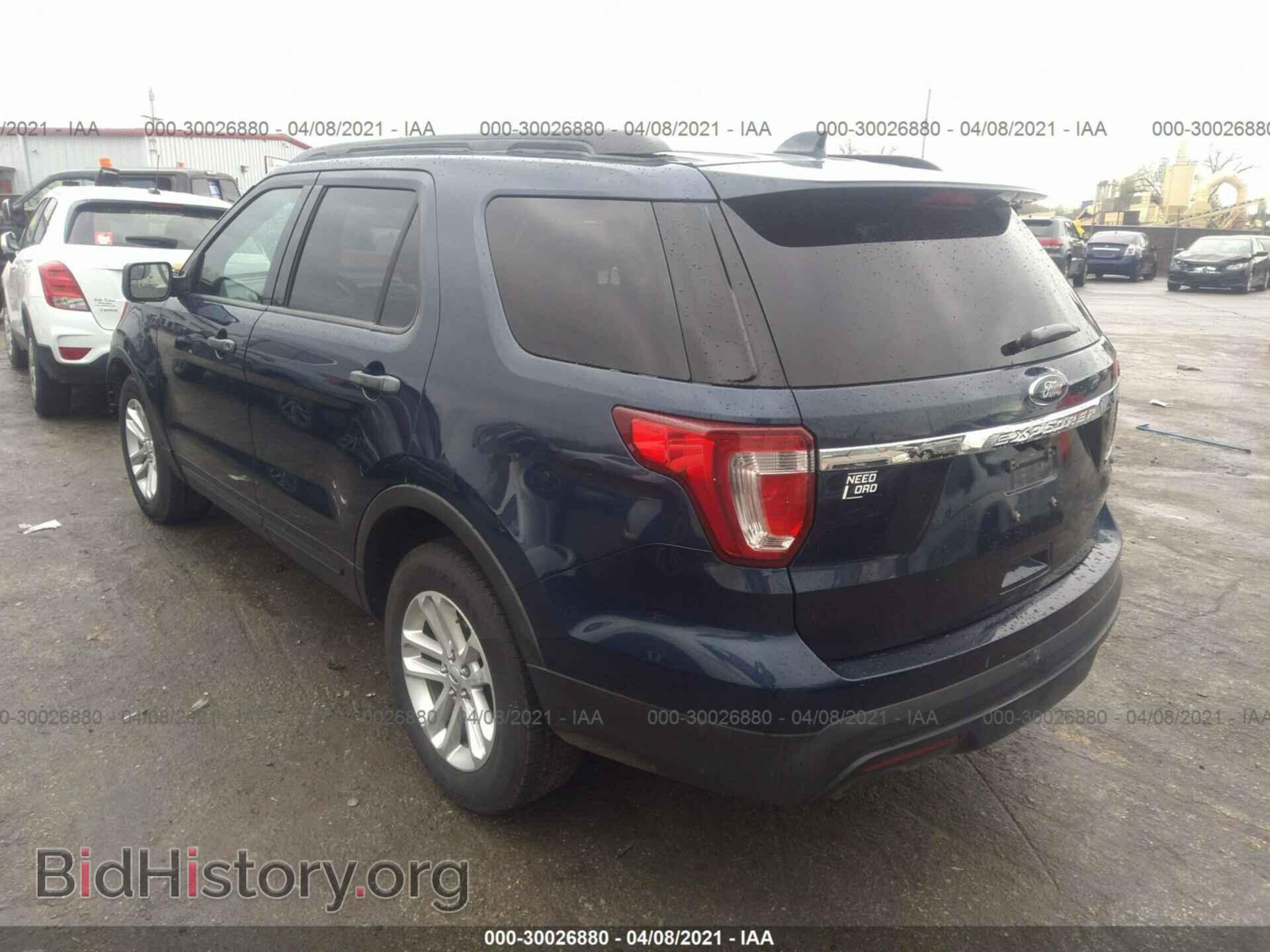 2016 FORD EXPLORER - VIN: 1FM5K7B88GGA08534 - Фото 3